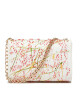 Valentino Дамска чанта Divina Embroidery VBS7JE03 Bianco/Multic - Mera.bg