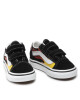 Vans Гуменки Old Skool V VN0A344KPHN1 (Flame) Black/Black/Tr Wht - Mera.bg