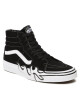 Vans Сникърси Sk8-Hi Flame VN0005UJBZW1 Suede Black/White - Mera.bg