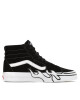 Vans Сникърси Sk8-Hi Flame VN0005UJBZW1 Suede Black/White - Mera.bg