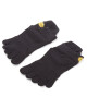 Vibram Fivefingers Къси чорапи Ahtletic No Show S15N02 S Черен - Mera.bg