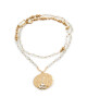 Weekend Max Mara Колие Tevere 2515751044650 Златист - Mera.bg