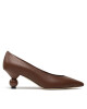 Weekend Max Mara Обувки на ток Renza 2355260332600 Кафяв - Mera.bg