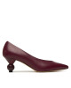 Weekend Max Mara Обувки на ток Renza 2525526114600 Бордо - Mera.bg