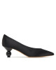 Weekend Max Mara Обувки Renzasatin 2515521055600 Черен - Mera.bg