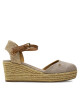 Wrangler Еспадрили Bela Women Semi Wedge 20241055 Кафяв - Mera.bg