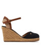 Wrangler Еспадрили Brava Women Wedge 20241056 Черен - Mera.bg