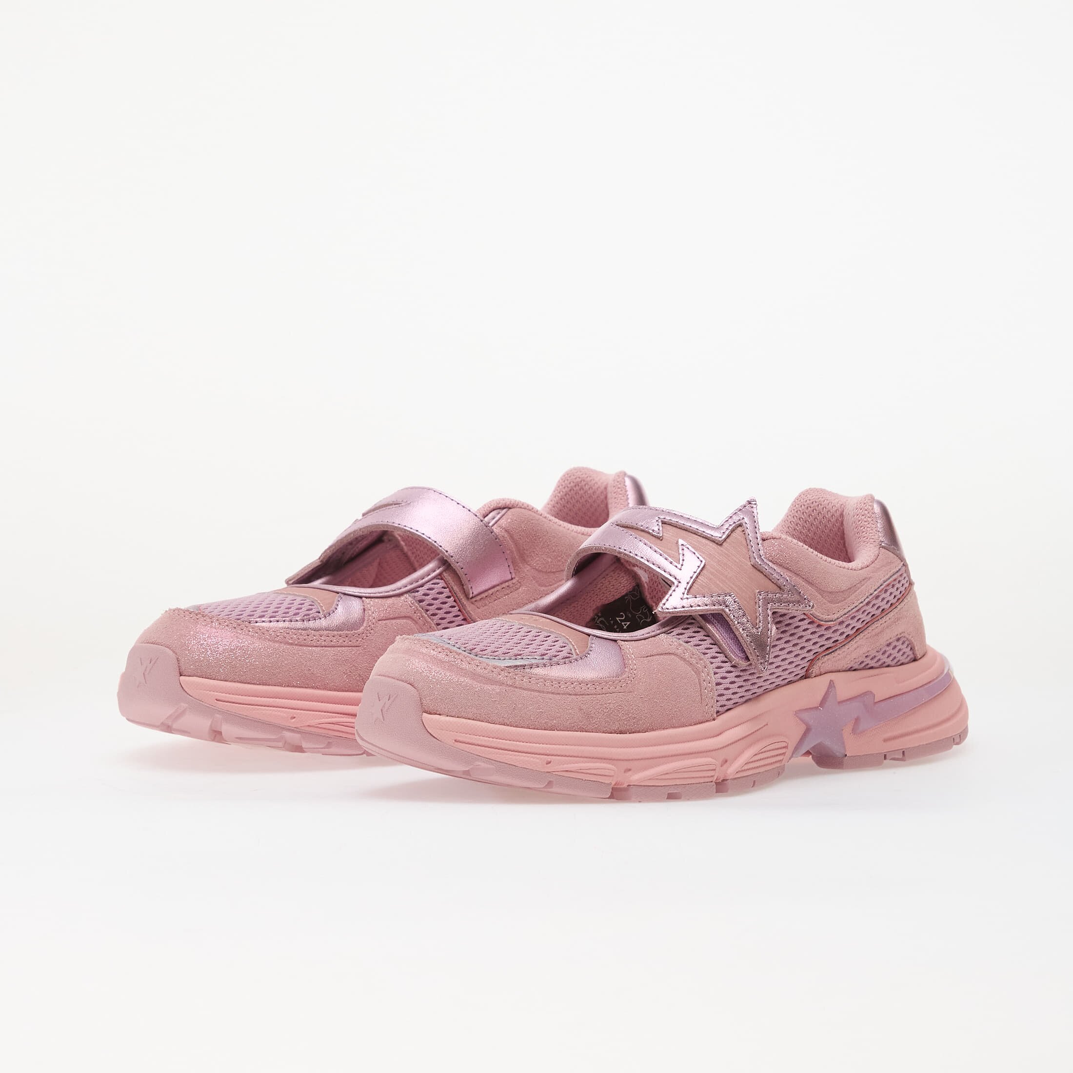 A BATHING APE Сникърси Shark Sta Mary Jane 1 Pink
