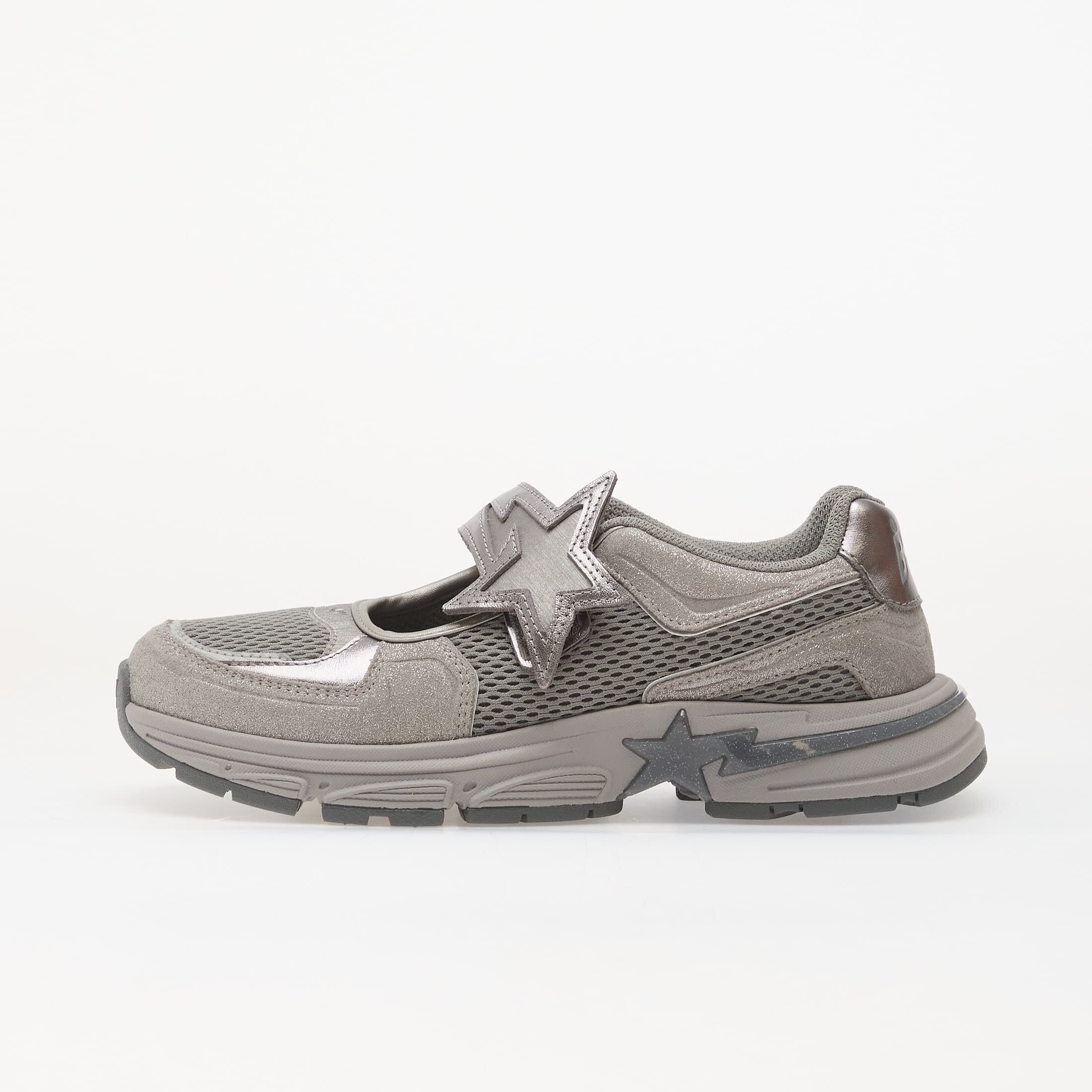 A BATHING APE Сникърси Shark Sta Mary Jane 1 Silver