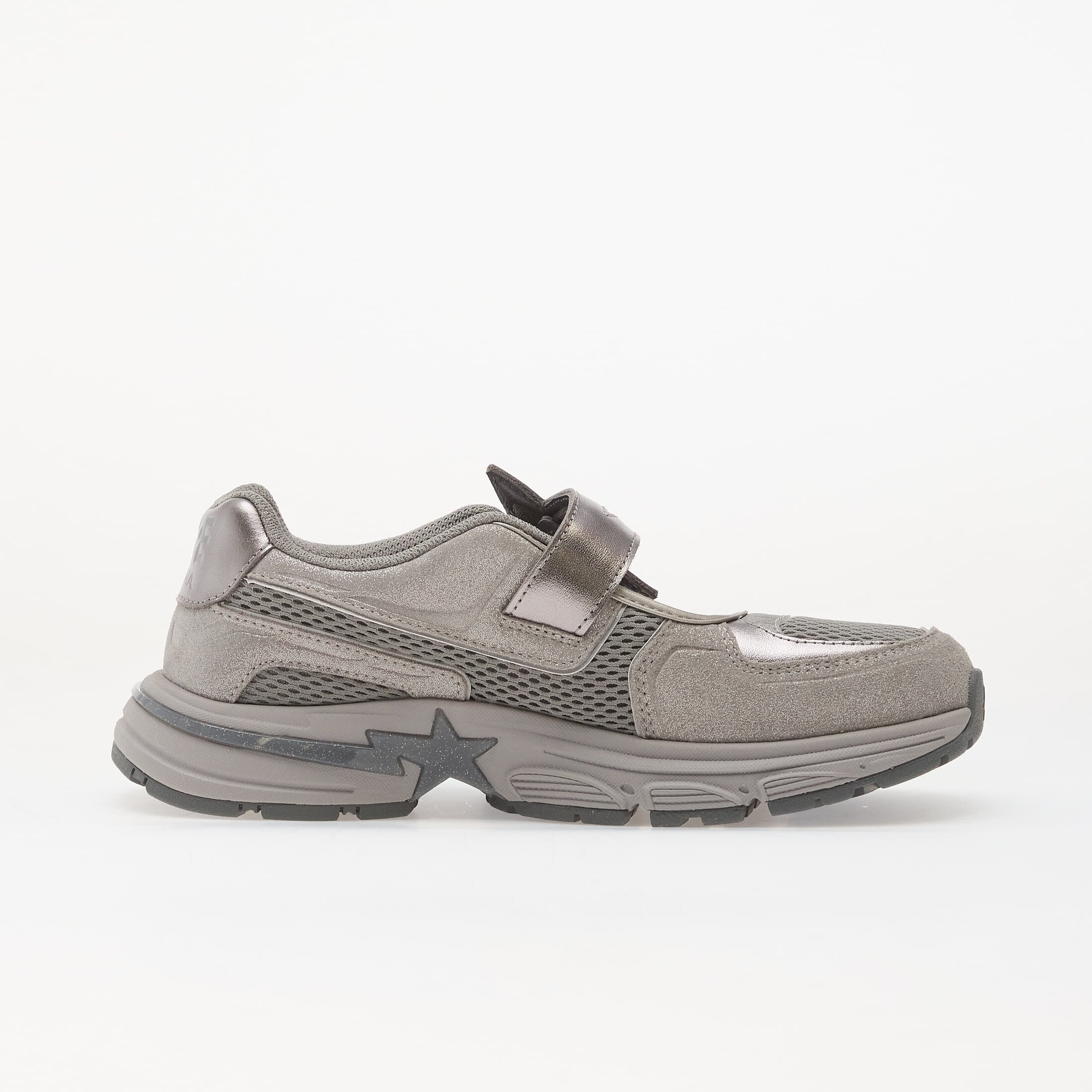 A BATHING APE Сникърси Shark Sta Mary Jane 1 Silver