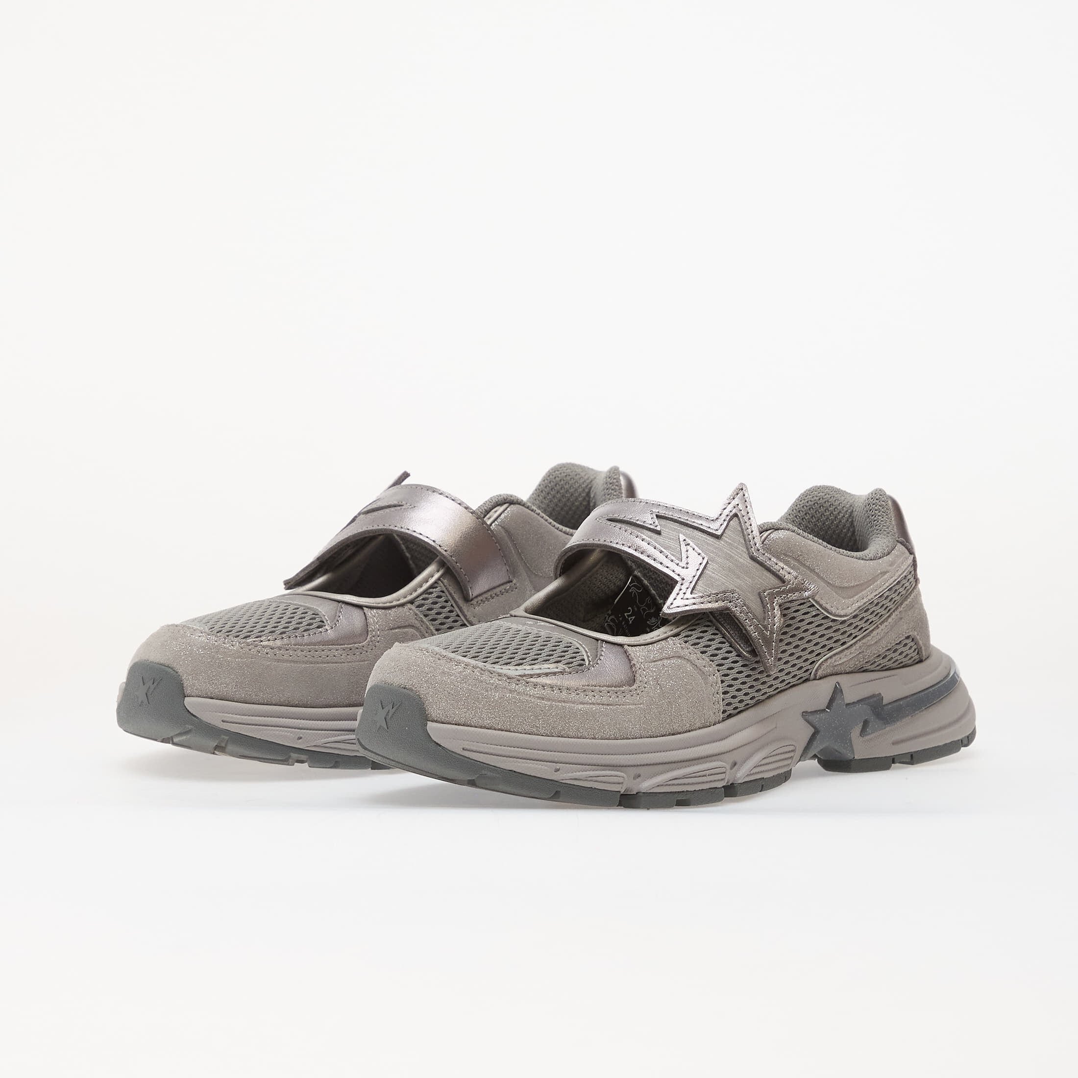A BATHING APE Сникърси Shark Sta Mary Jane 1 Silver