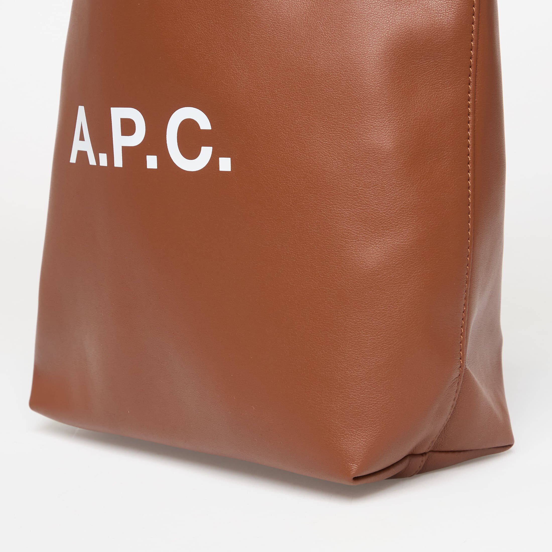 A.P.C. Чанта Tote Ninon Small Hazelnut