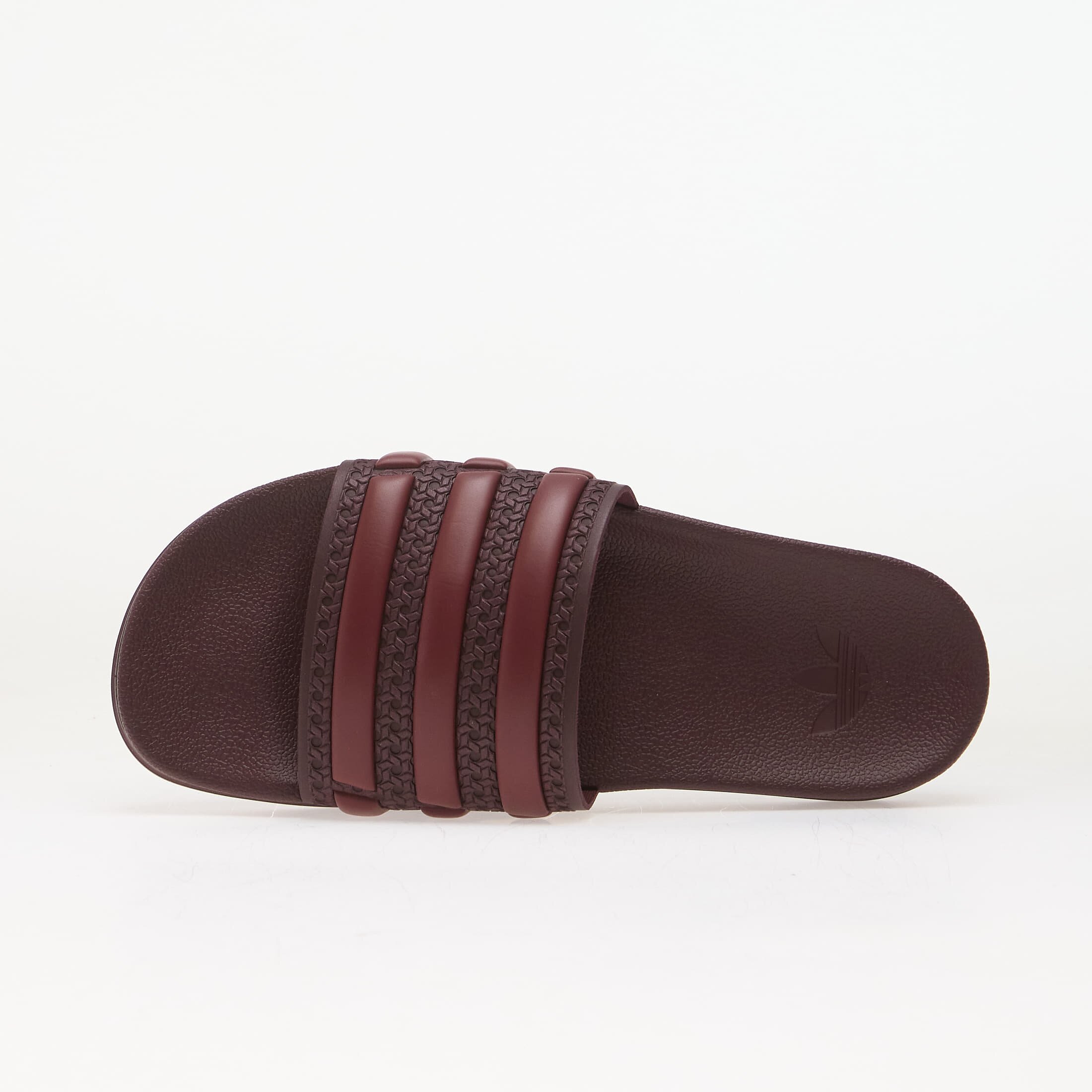 adidas Originals adidas Adilette OG Comfort Slides Maroon/ Shadow Red/ Maroon