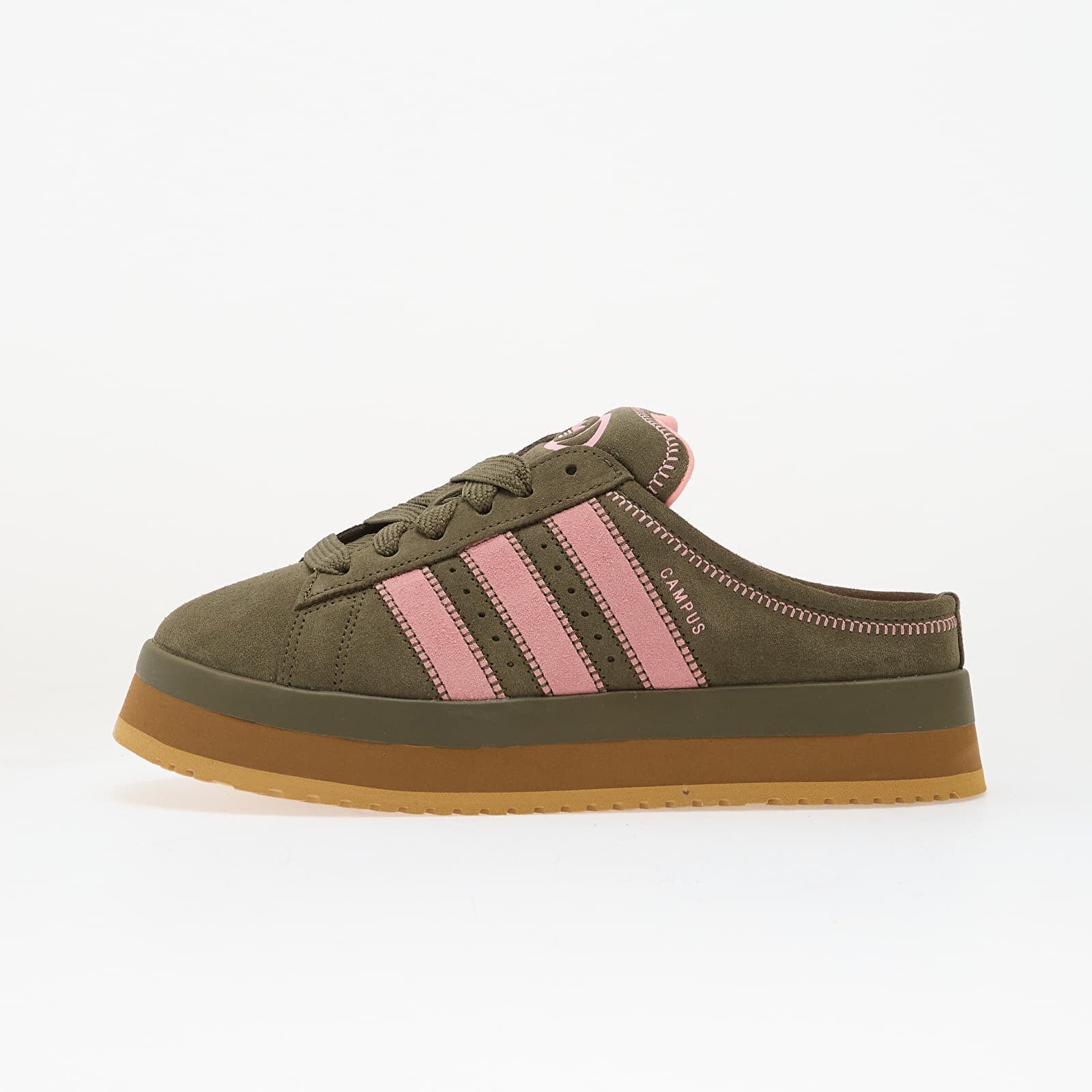 adidas Originals adidas Campus 00s Wtr Lo W Olive Strata/ Olive Strata/ Pinspa