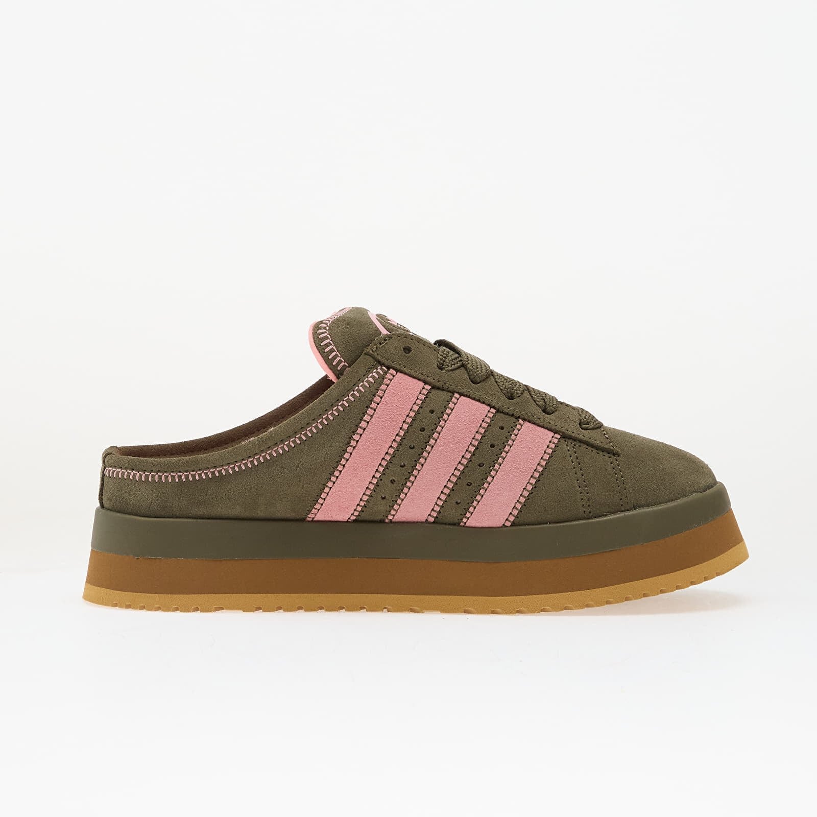 adidas Originals adidas Campus 00s Wtr Lo W Olive Strata/ Olive Strata/ Pinspa