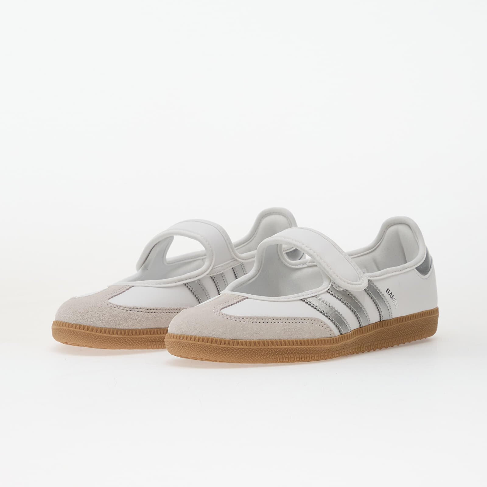 adidas Originals adidas Samba Jane W Ftw White/ Silver Metallic/ Gum4