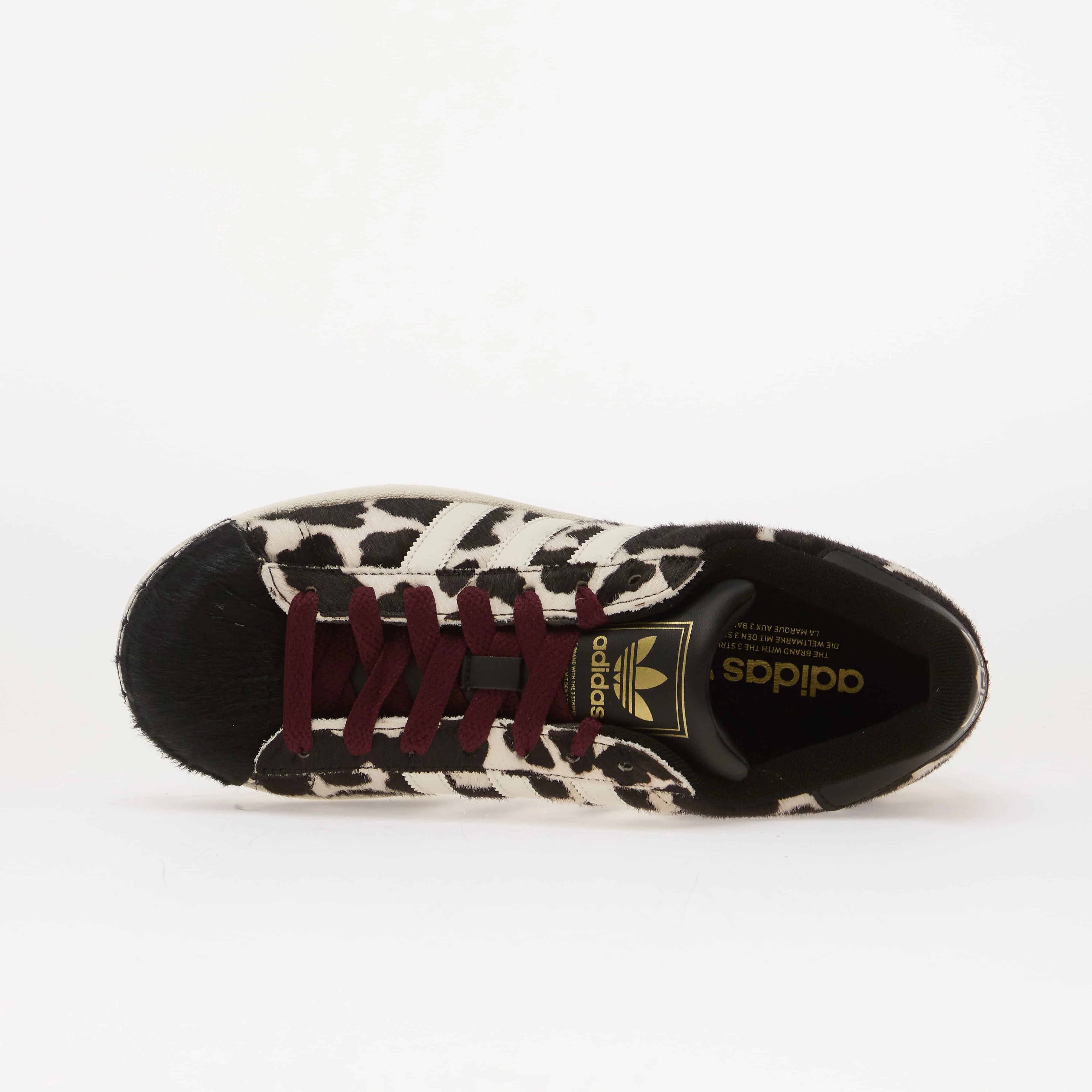 adidas Originals adidas Superstar II Core Black/ Off White/ Maroon