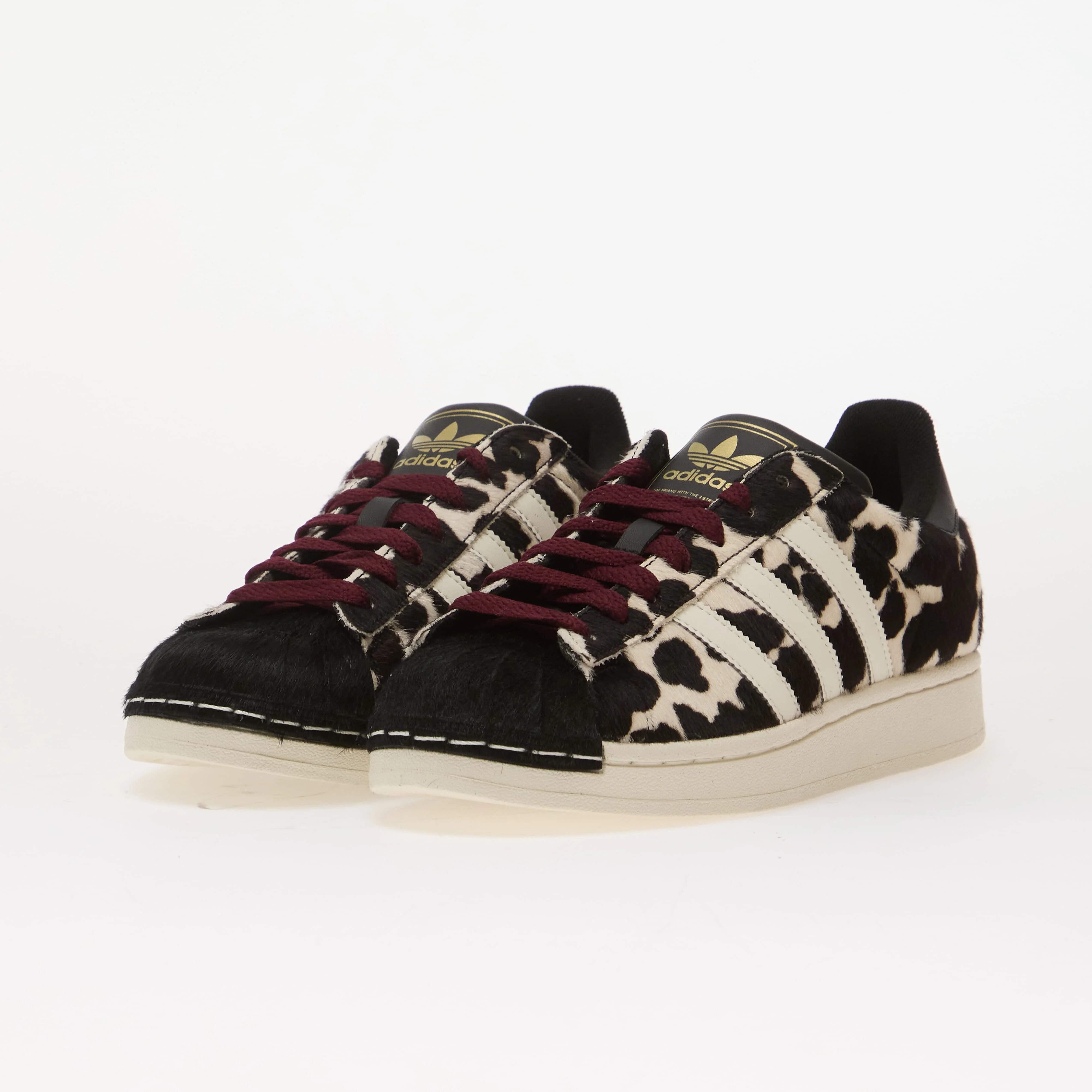 adidas Originals adidas Superstar II Core Black/ Off White/ Maroon