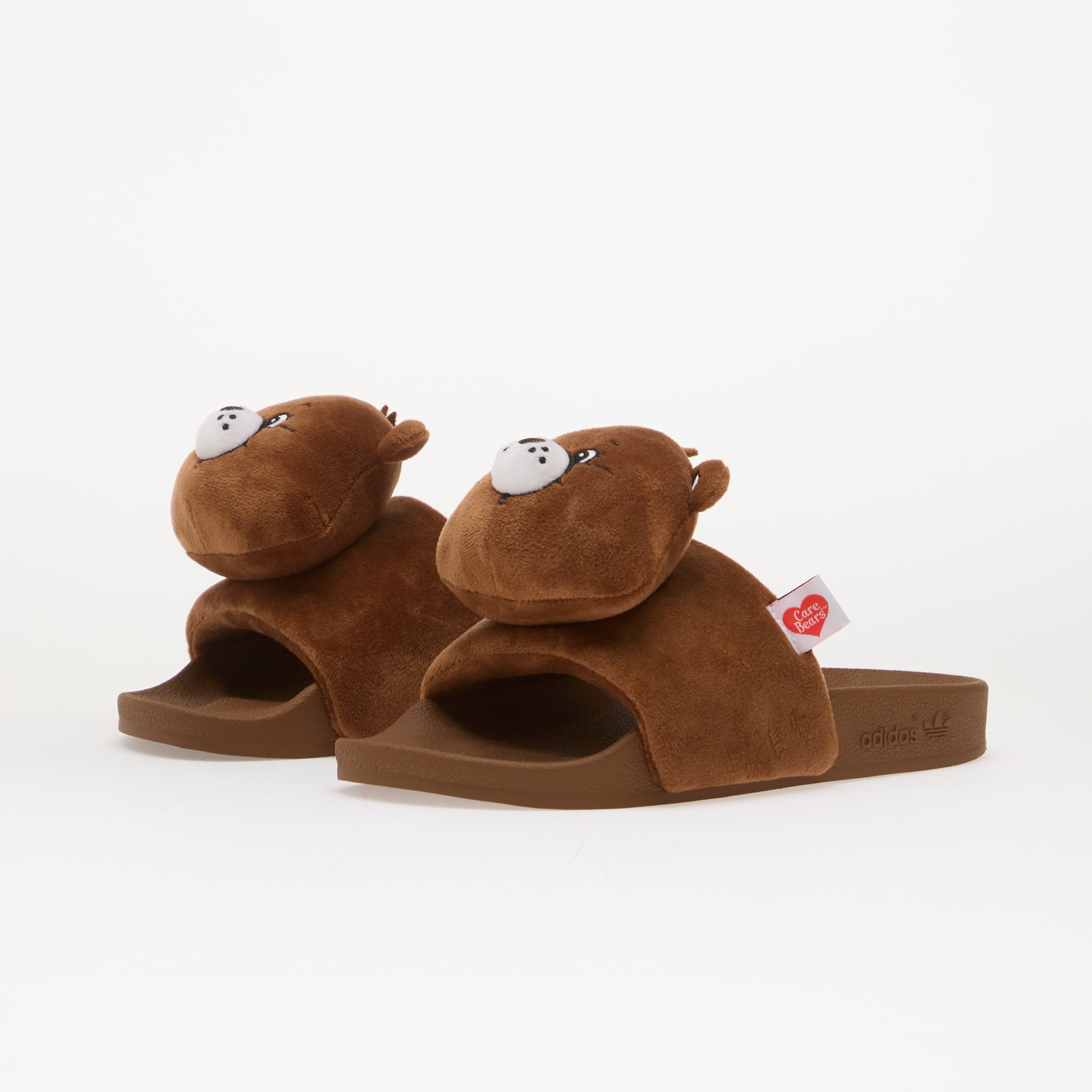 adidas Originals adidas x Care Bears X Adidas Adilette Slides Dusky Bronze/ Ftwr White/ Preloved Brown