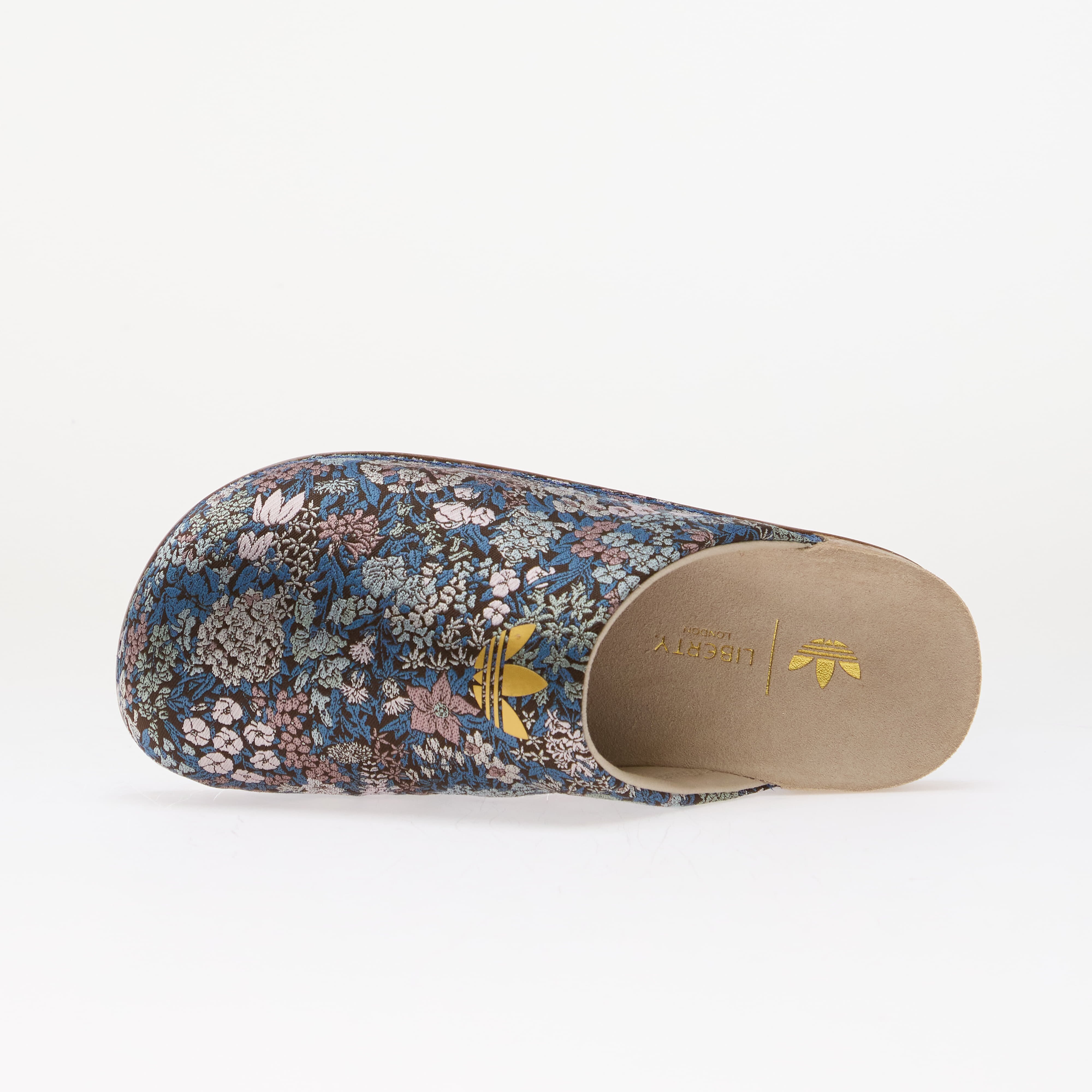 adidas Originals adidas x Liberty London Adimule Slides Wonder Beige/ Gold Met./ Gum5