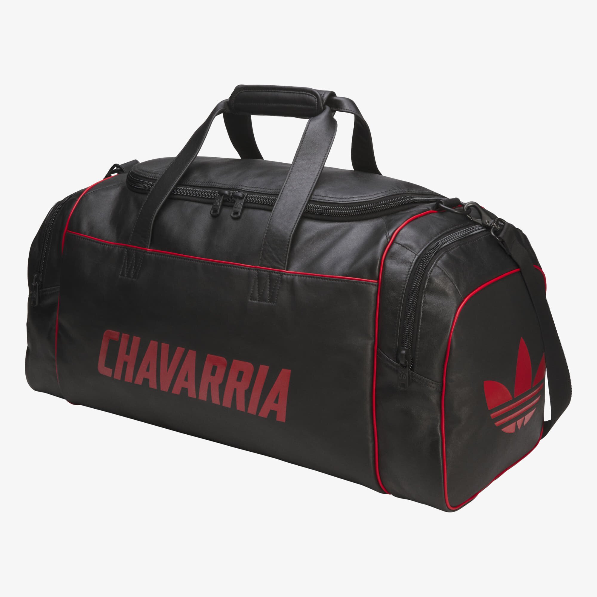 adidas Originals adidas x Willy Chavarria Premium Leather Gym Bag Black