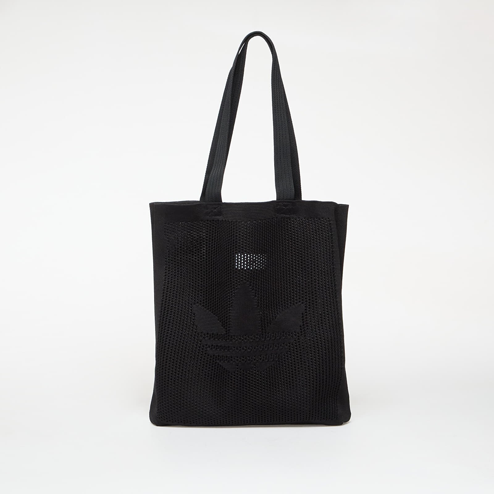 adidas Originals Чанта adidas Crochet Tote Bag Black