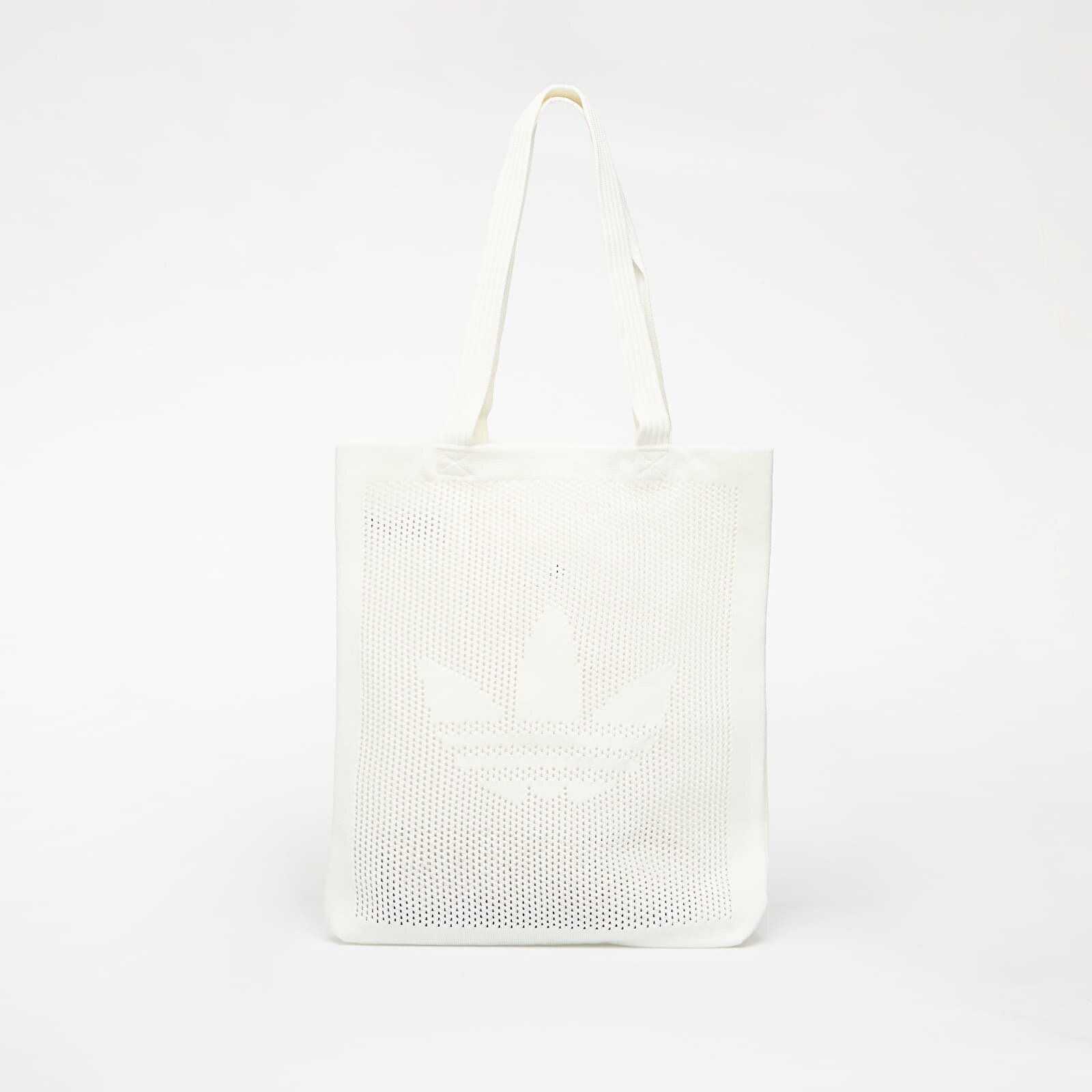 adidas Originals Чанта adidas Crochet Tote Bag Off White