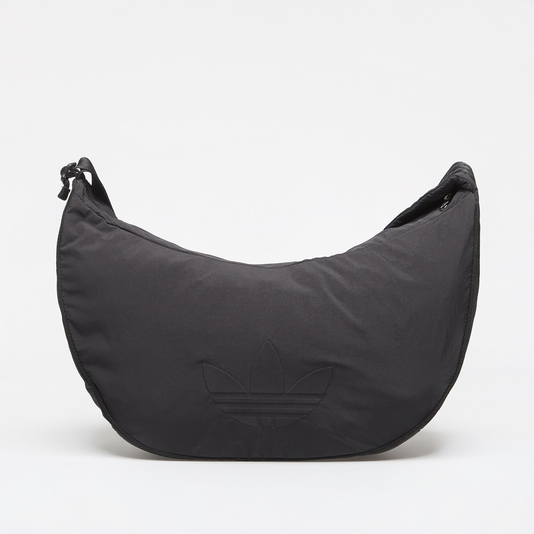 adidas Originals Чанта adidas Everyday Icons Crossbody Bag Half Moon Black