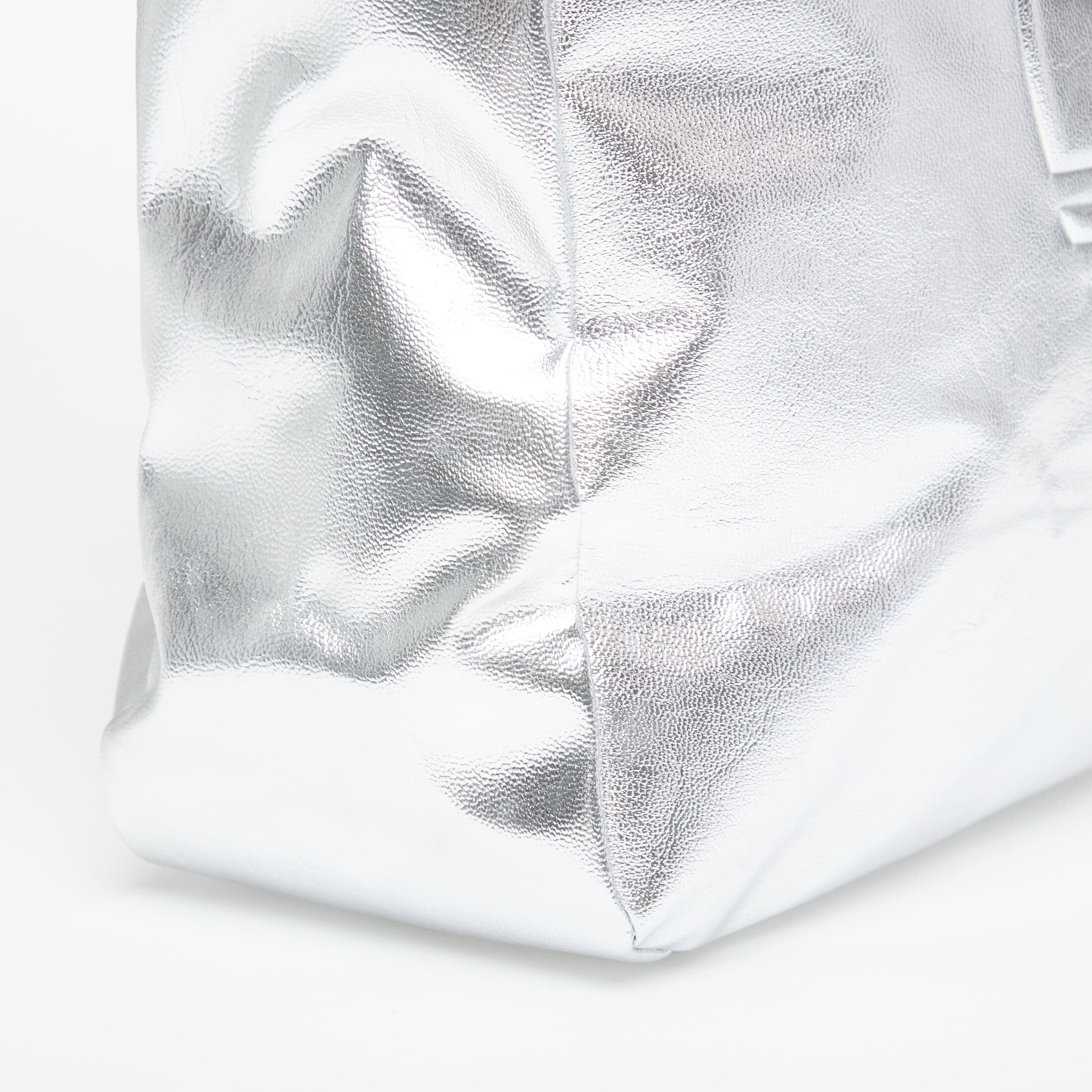 adidas Originals Чанта adidas Shopper Metallic Pu Bag Silver Met.