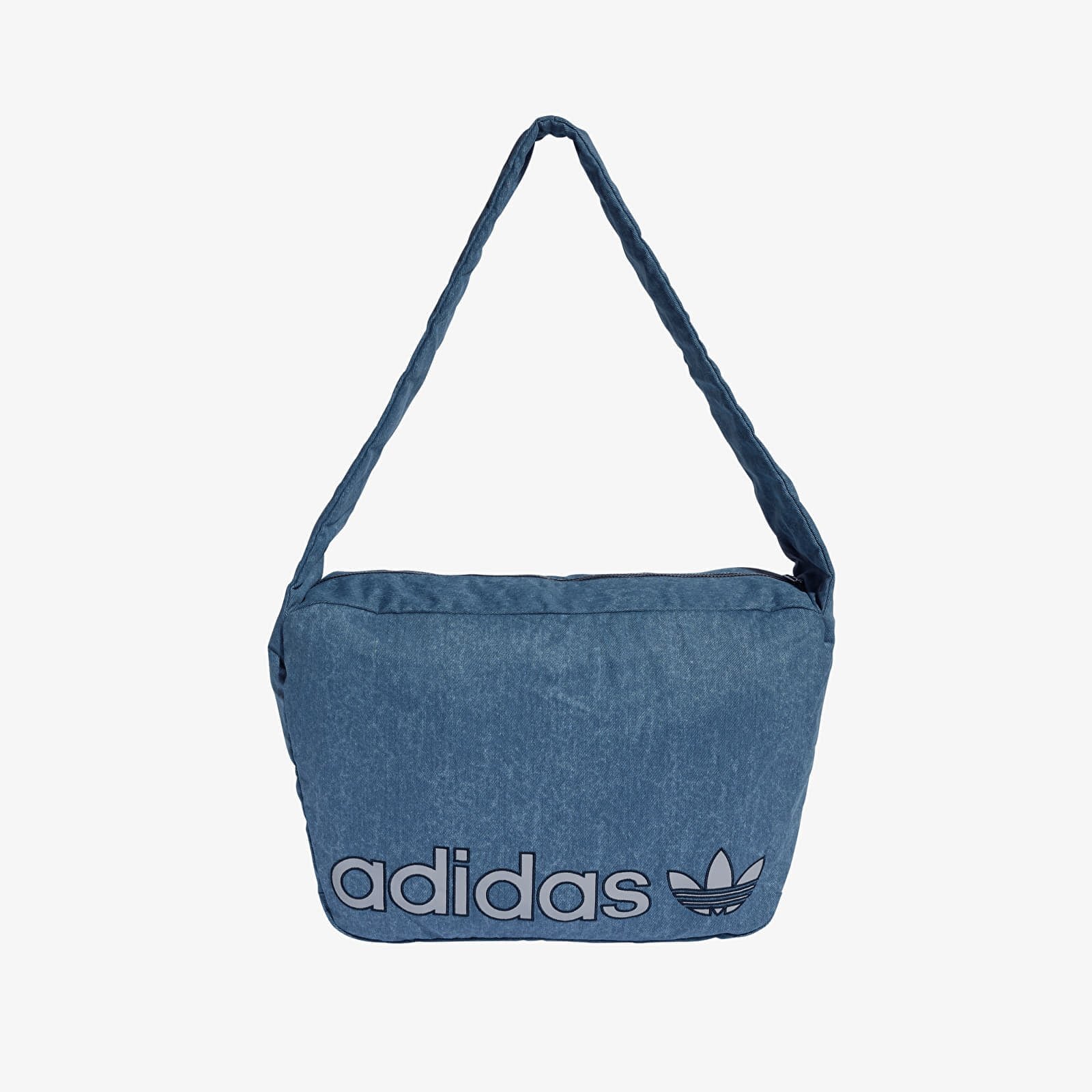 adidas Originals Чанта adidas Shopper Washed Effect Bag Light Denim