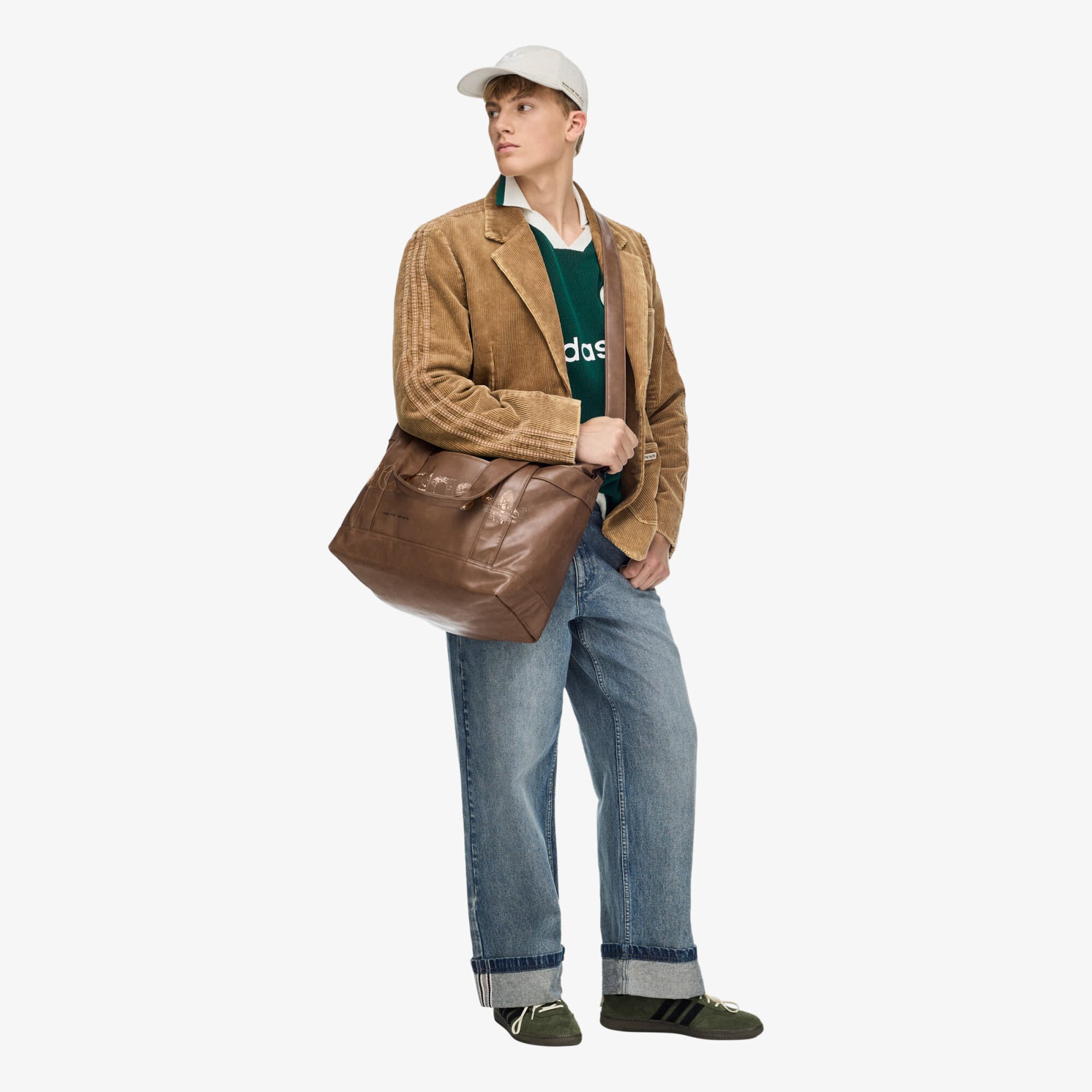 adidas Originals Чанта x Song For The Mute Shoulder Bag 008 Preloved Brown