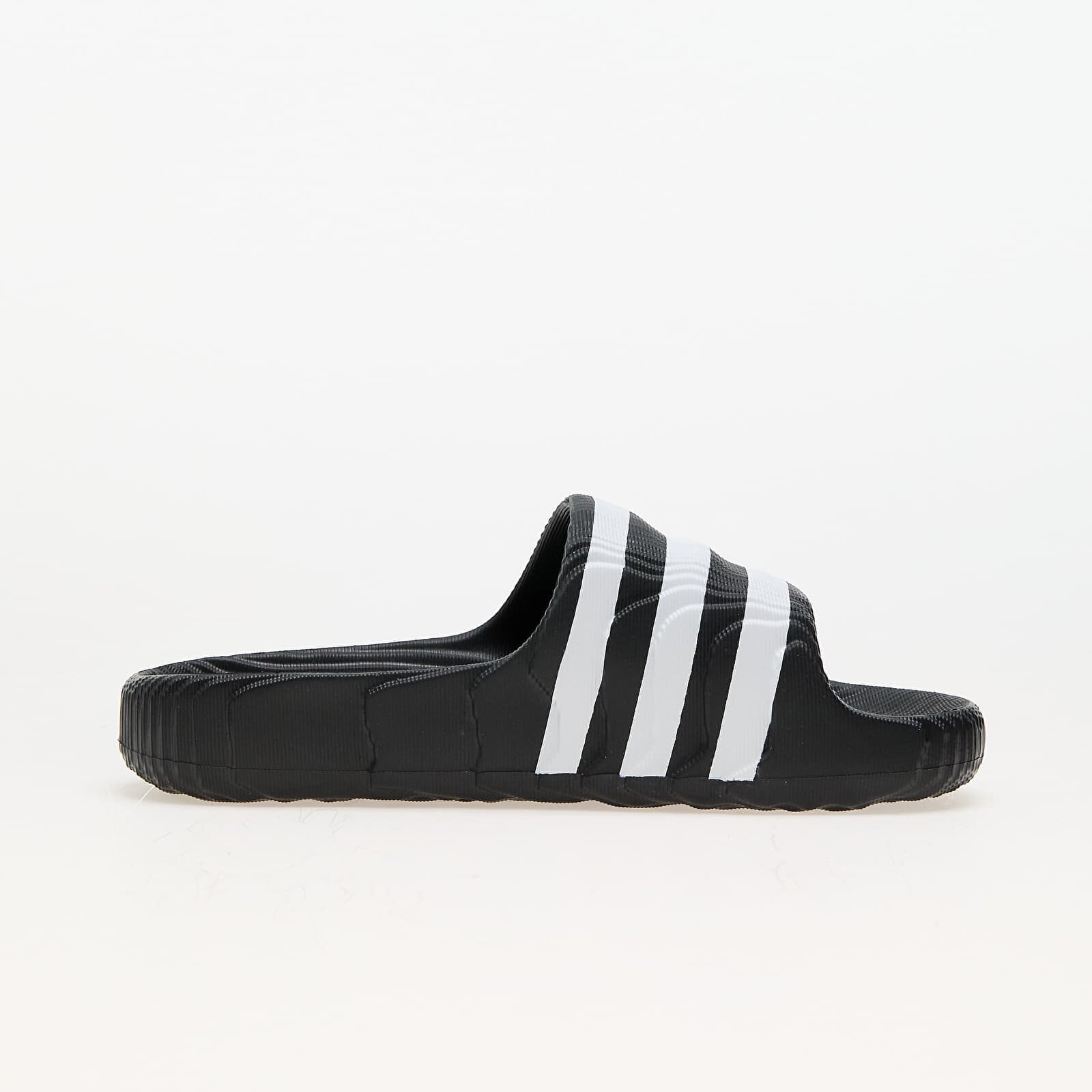 adidas Originals Обувки adidas Adilette 22 Core Black/ Core Black/ Ftw White