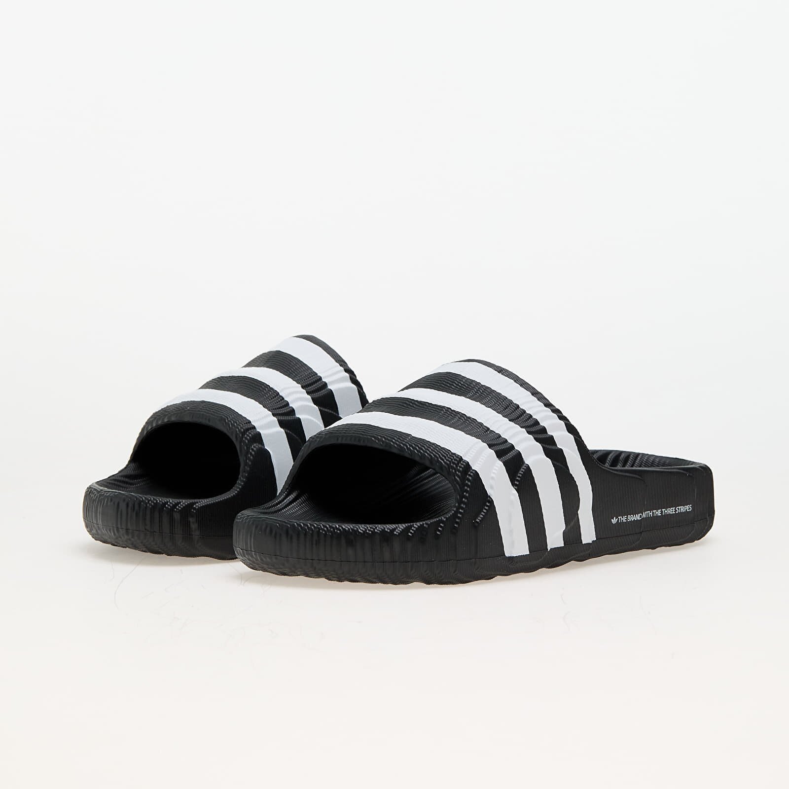 adidas Originals Обувки adidas Adilette 22 Core Black/ Core Black/ Ftw White
