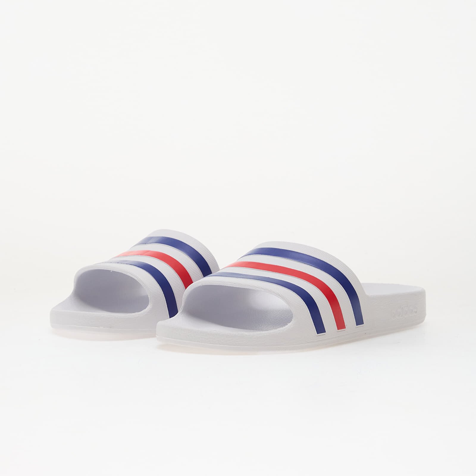 adidas Originals Обувки adidas Adilette Aqua Slides Ftwr White/ Pure Ruby/ Semi Lucid Blue