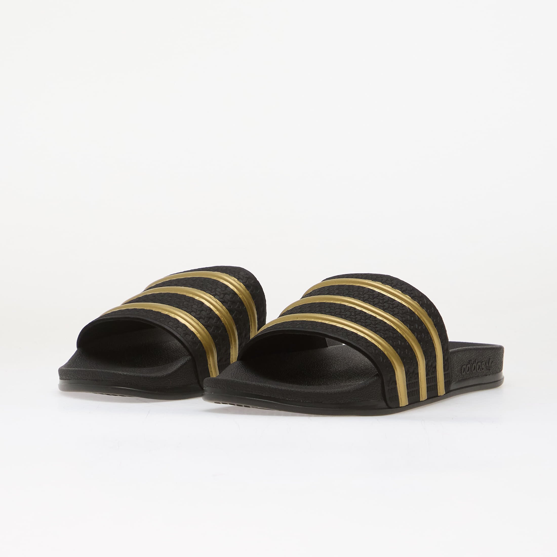 adidas Originals Обувки adidas Adilette OG Cf Slides Core Black/ Gold Met./ Gold Met.