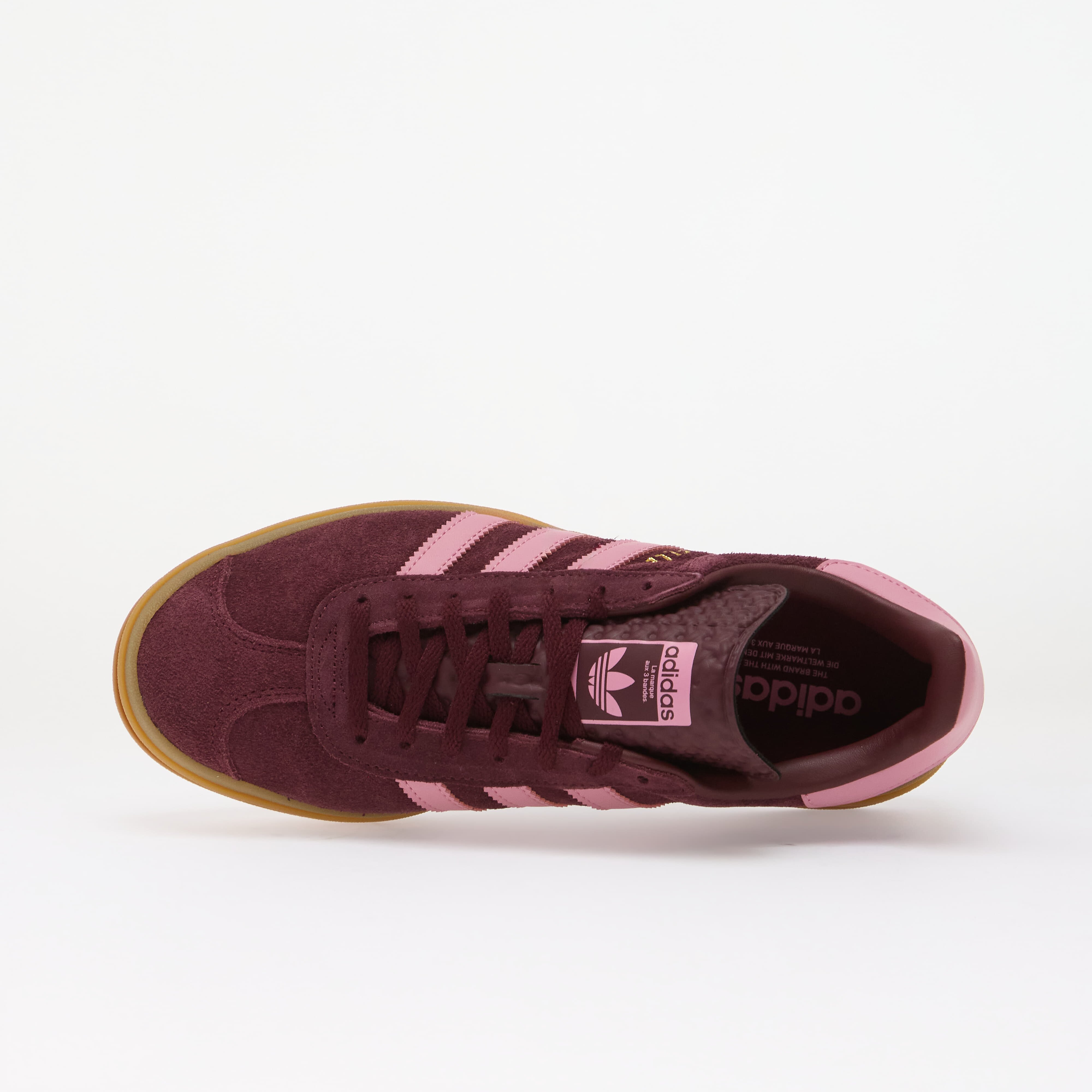adidas Originals Обувки adidas Gazelle Bold Kids Maroon/ St Tropic Bloom/ Gold Met.