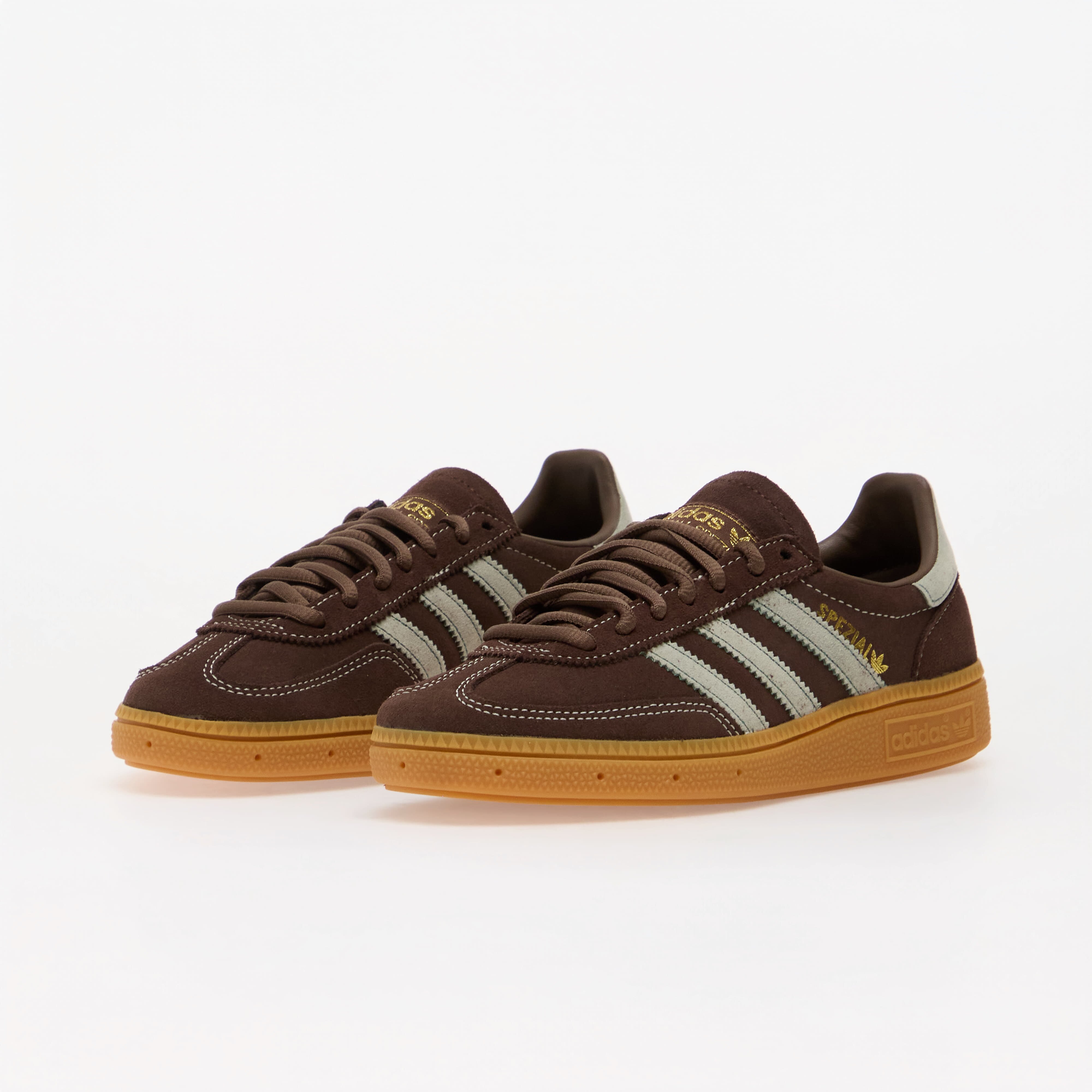 adidas Originals Обувки adidas Handball Spezial Kids Brown/ Blanch Green/ Gum