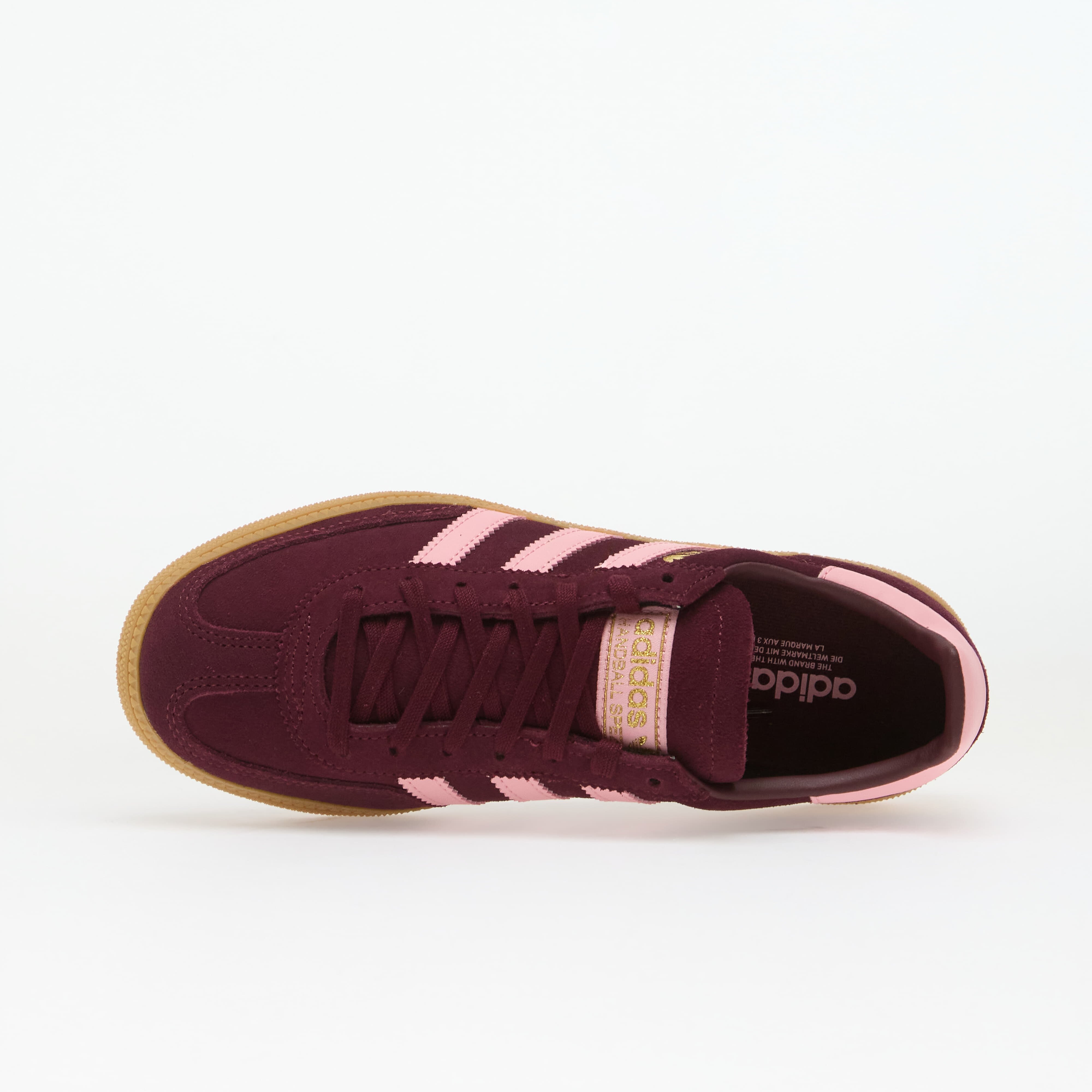 adidas Originals Обувки adidas Handball Spezial Kids Maroon/ Bliss Pink/ Gum 3