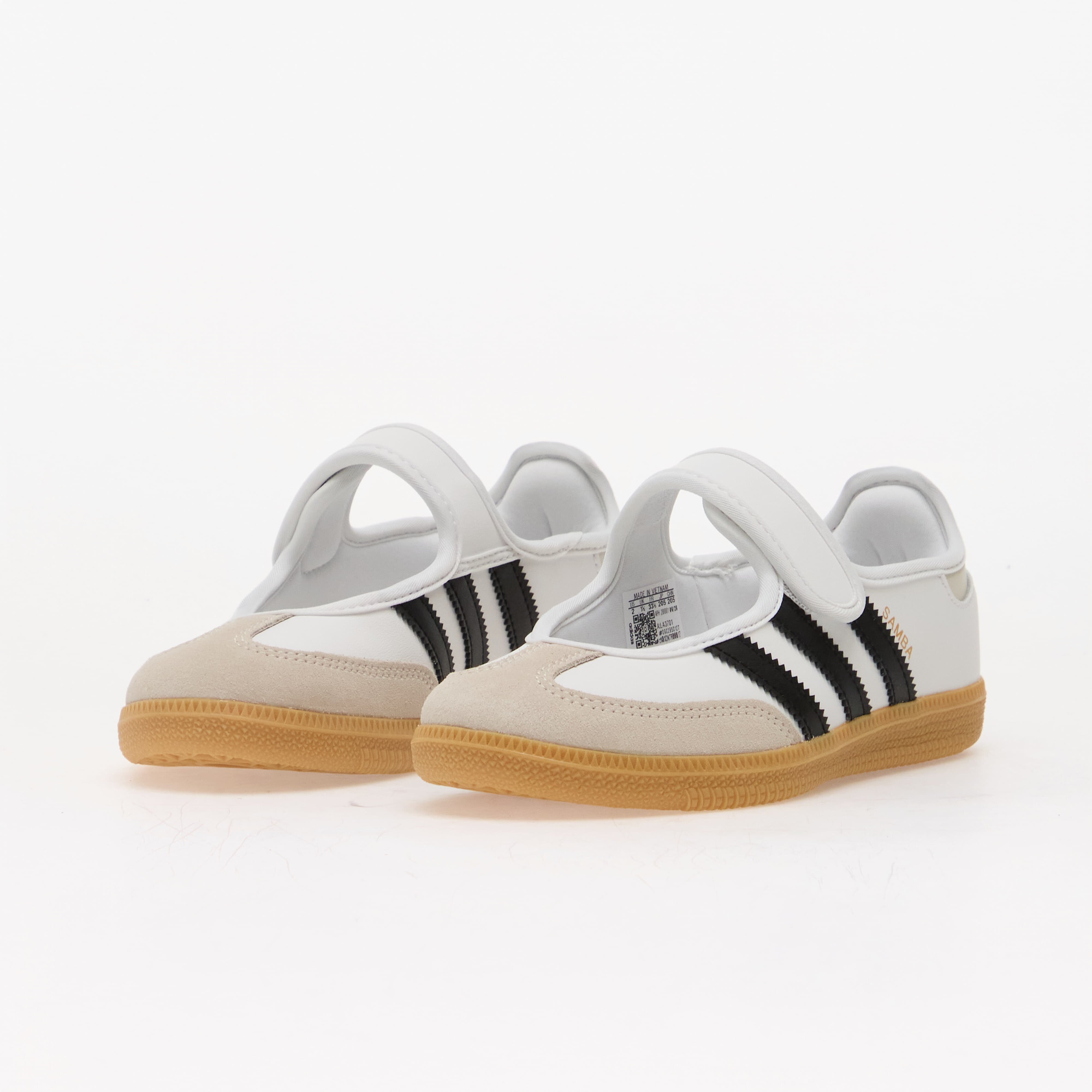 adidas Originals Обувки adidas Samba Jane Kids Cloud White/ Core Black/ Gum
