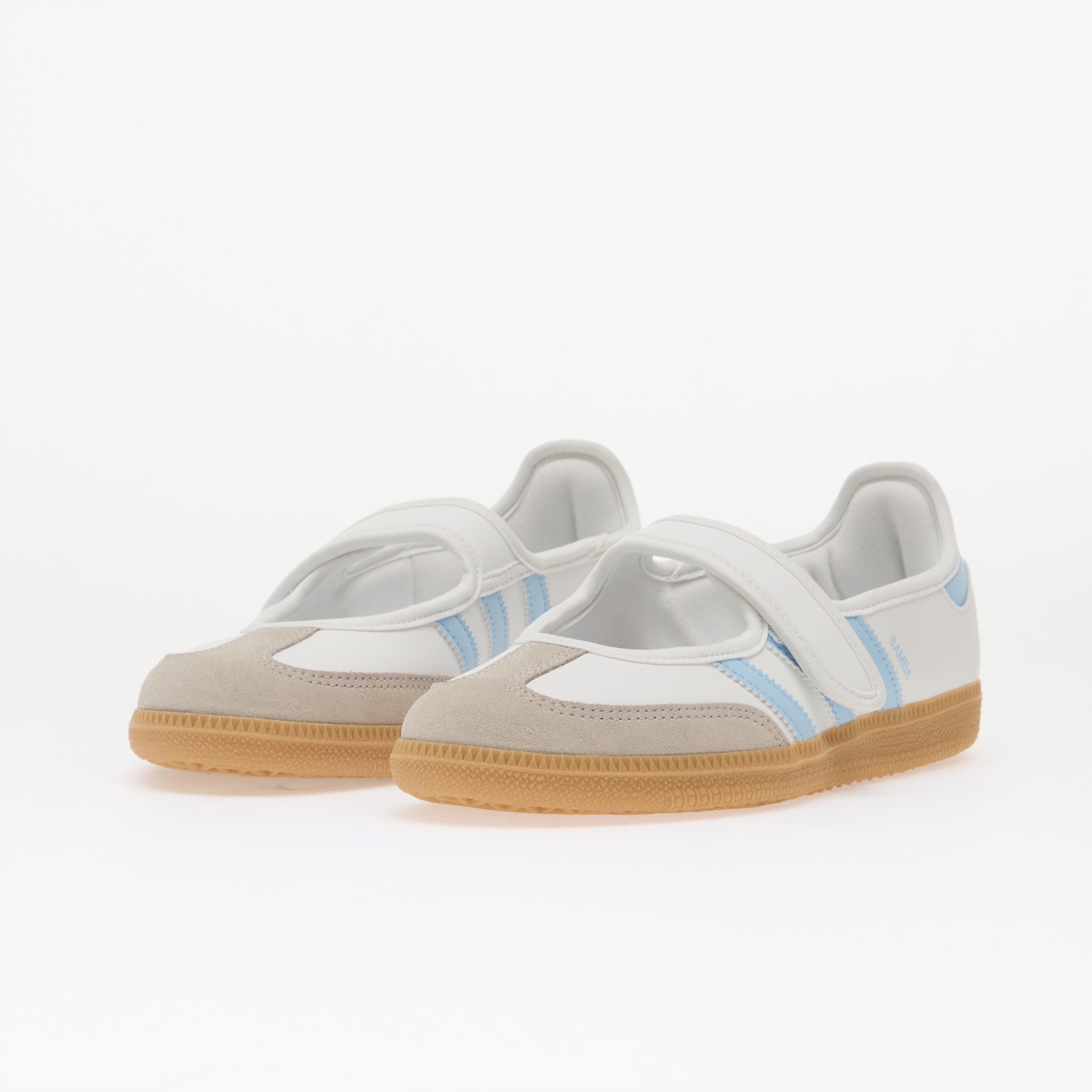 adidas Originals Обувки adidas Samba Jane Shoes Kids Ftwr White/ Clear Sky/ Gum 3