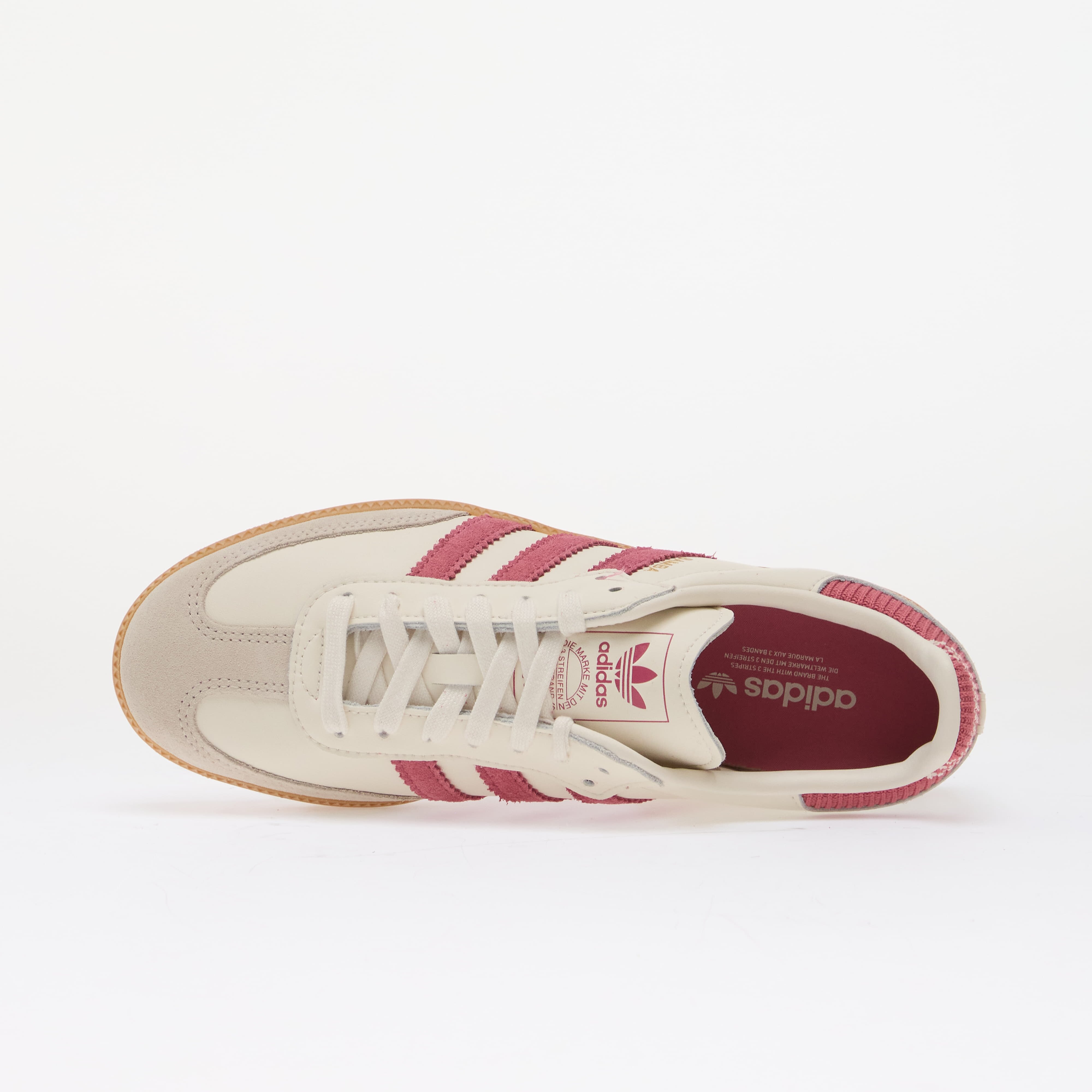 adidas Originals Обувки adidas Samba OG Kids Cloud White/ Dual Magenta/ Gum 3