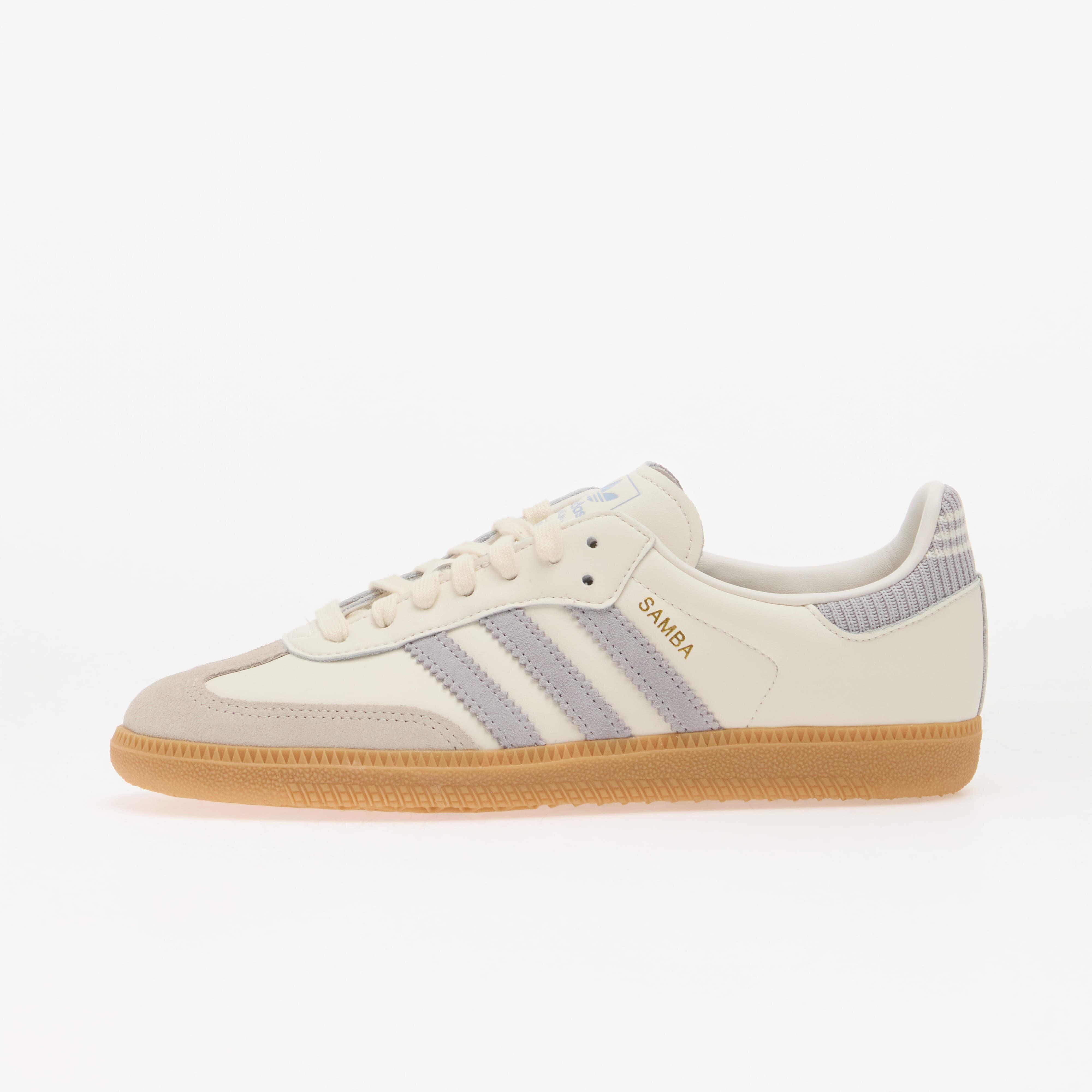 adidas Originals Обувки adidas Samba OG Kids Cloud White/ Halo Silver/ Gum