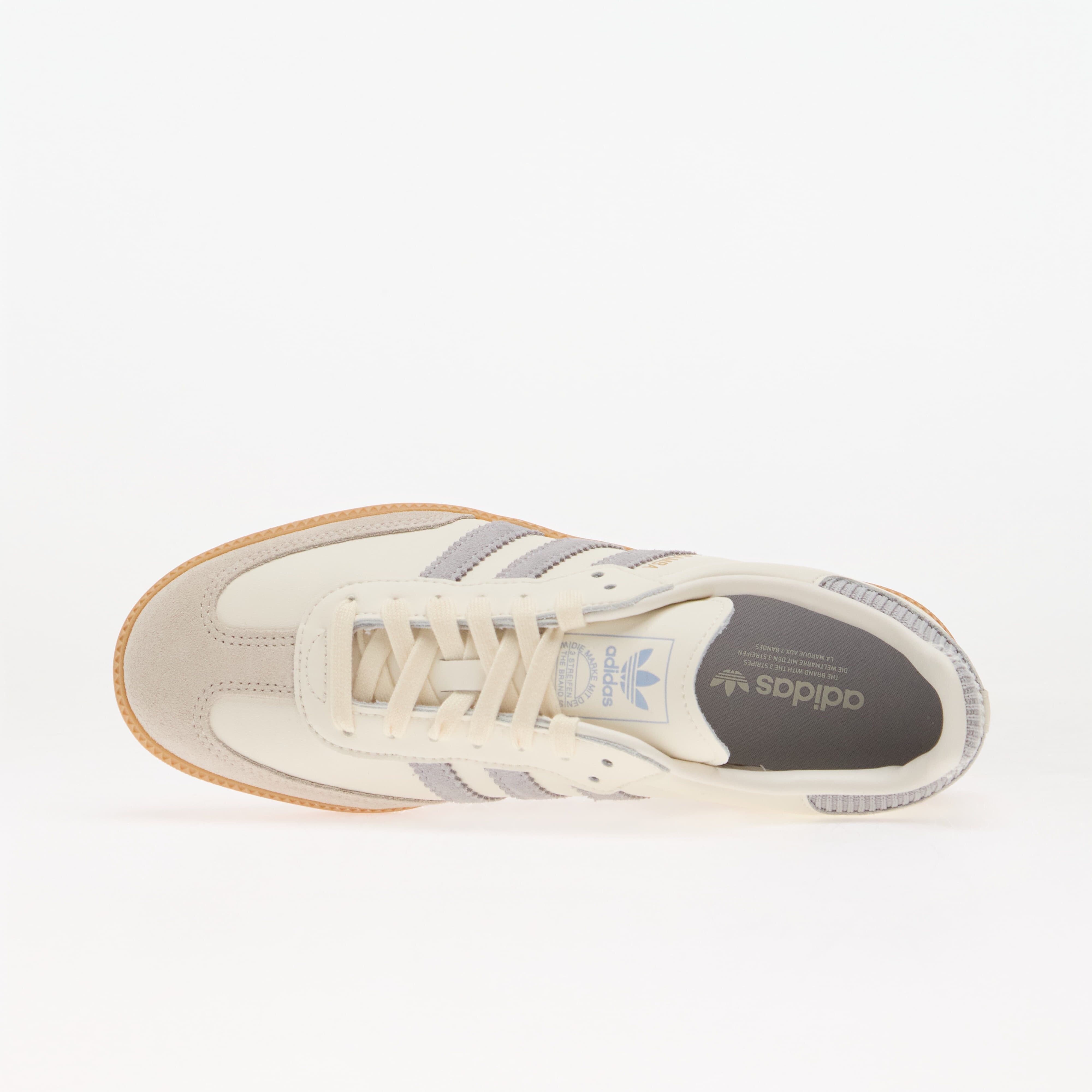 adidas Originals Обувки adidas Samba OG Kids Cloud White/ Halo Silver/ Gum