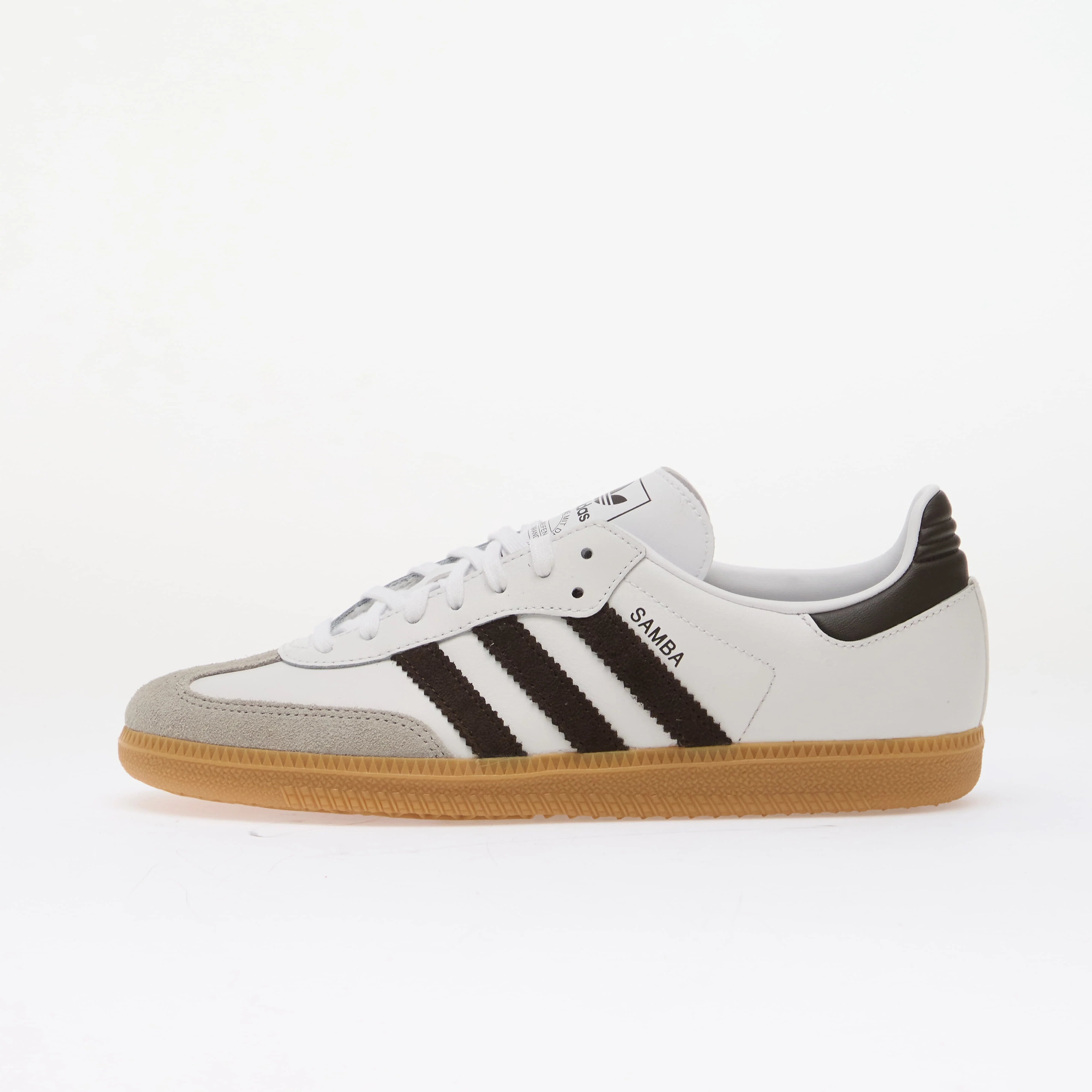 adidas Originals Обувки adidas Samba OG Kids Ftwr White/ Aurora Coffee/ Gum 3