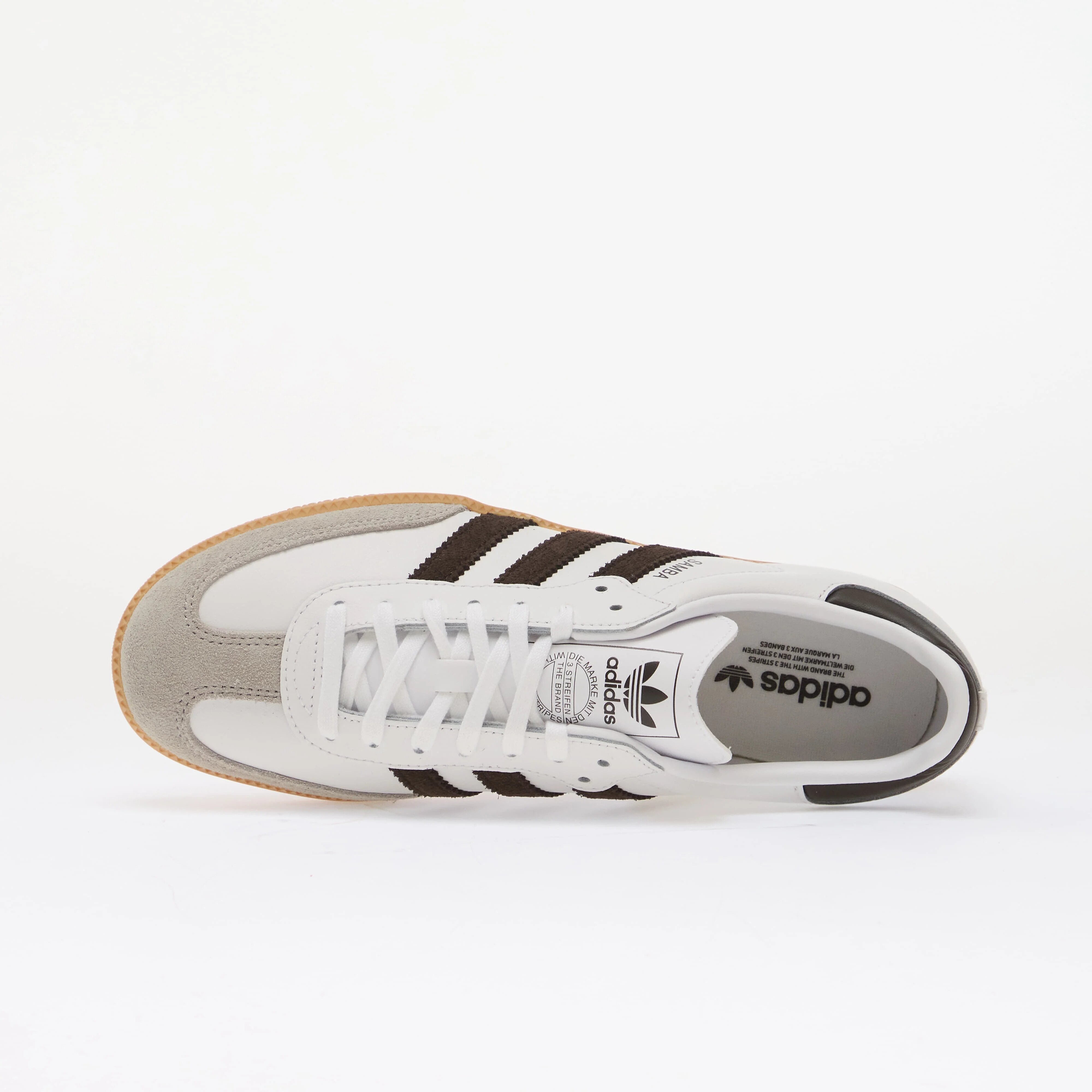 adidas Originals Обувки adidas Samba OG Kids Ftwr White/ Aurora Coffee/ Gum 3