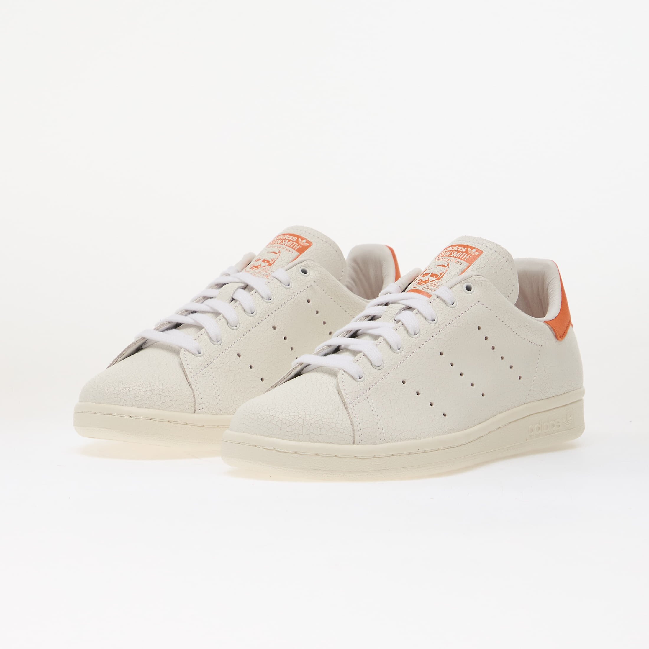 adidas Originals Обувки adidas Stan Smith 80s Cloud White/ Craft Orange/ Off White