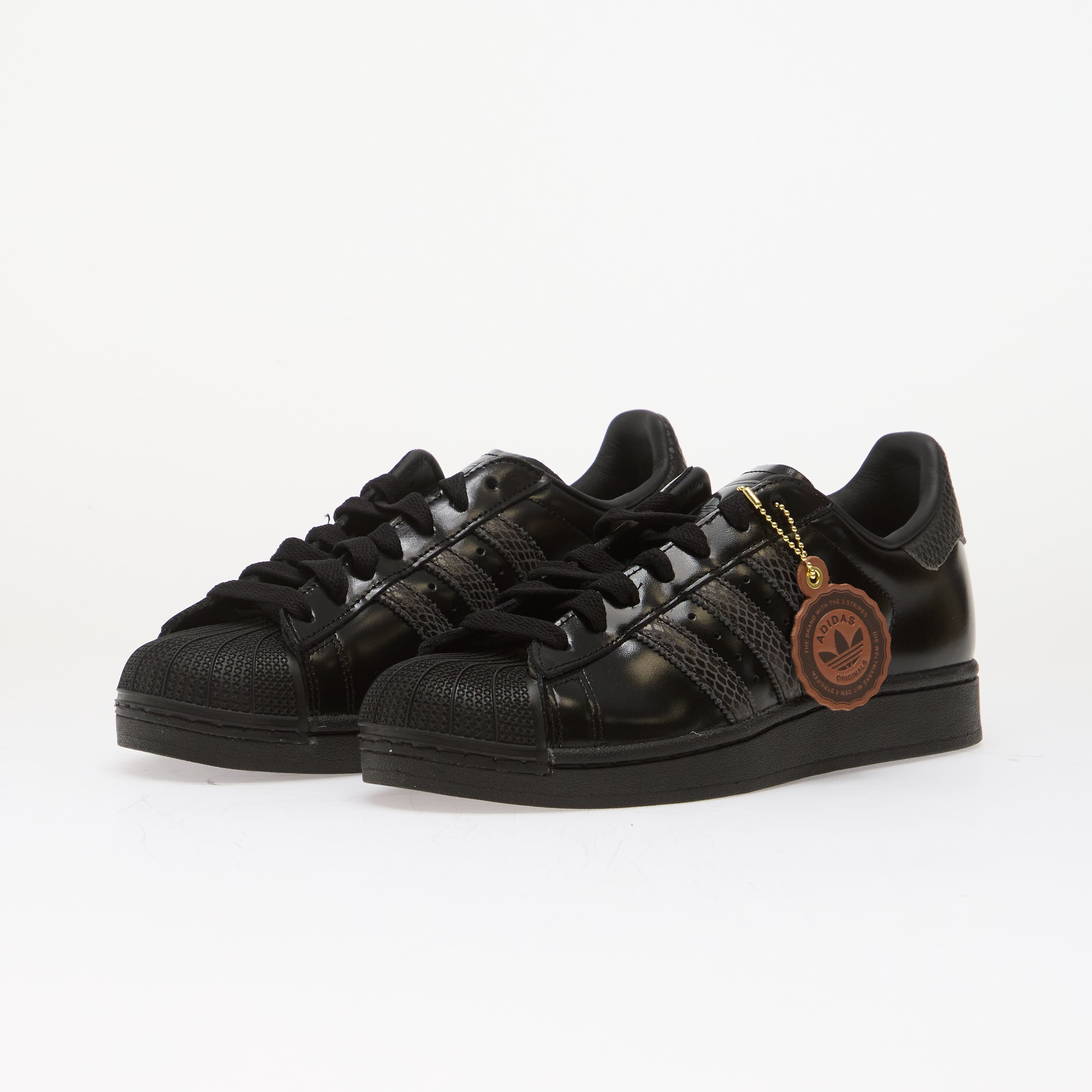 adidas Originals Обувки adidas Superstar II Core Black/ Core Black/ Carbon