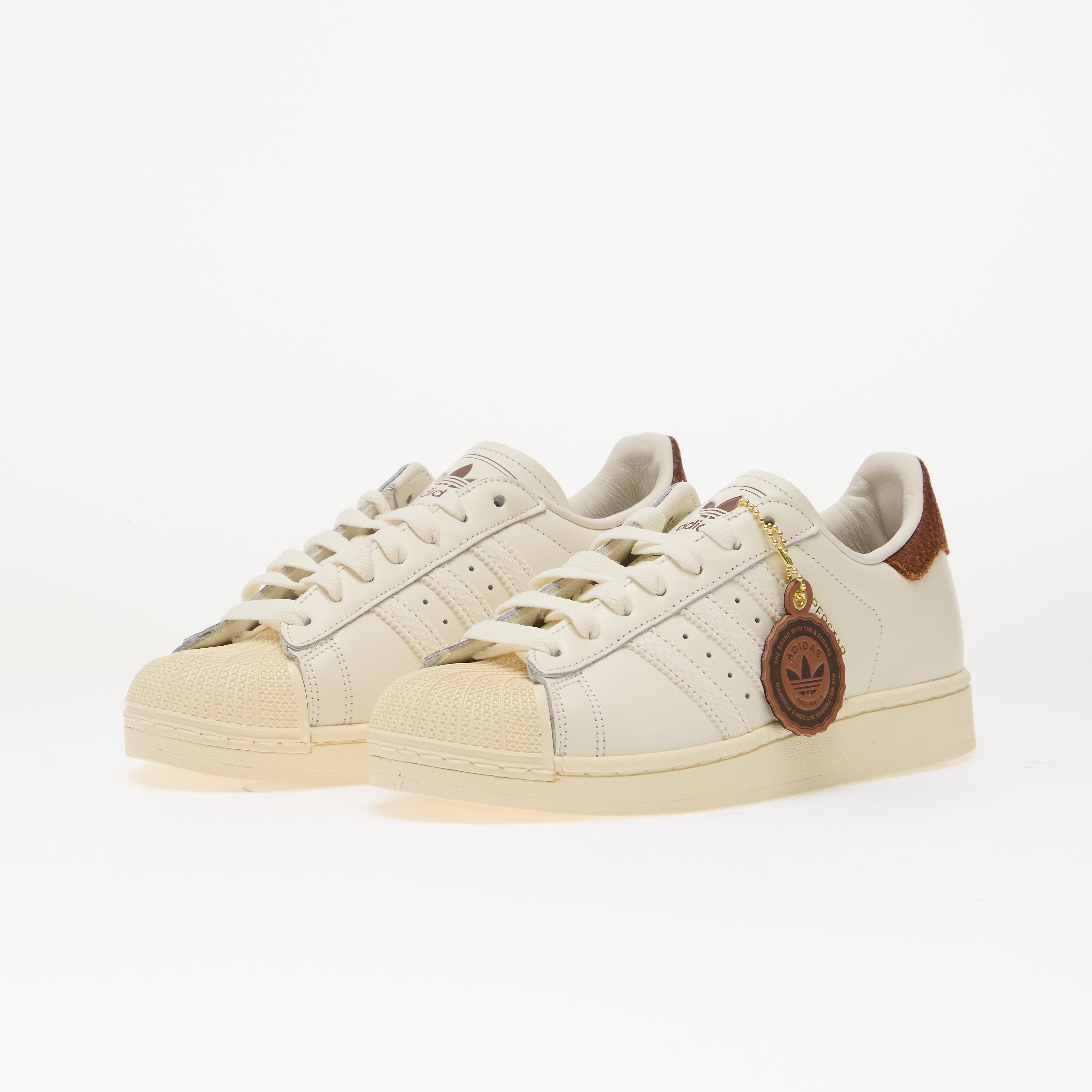 adidas Originals Обувки adidas Superstar II Core White/ Preloved Brown/ Cream White