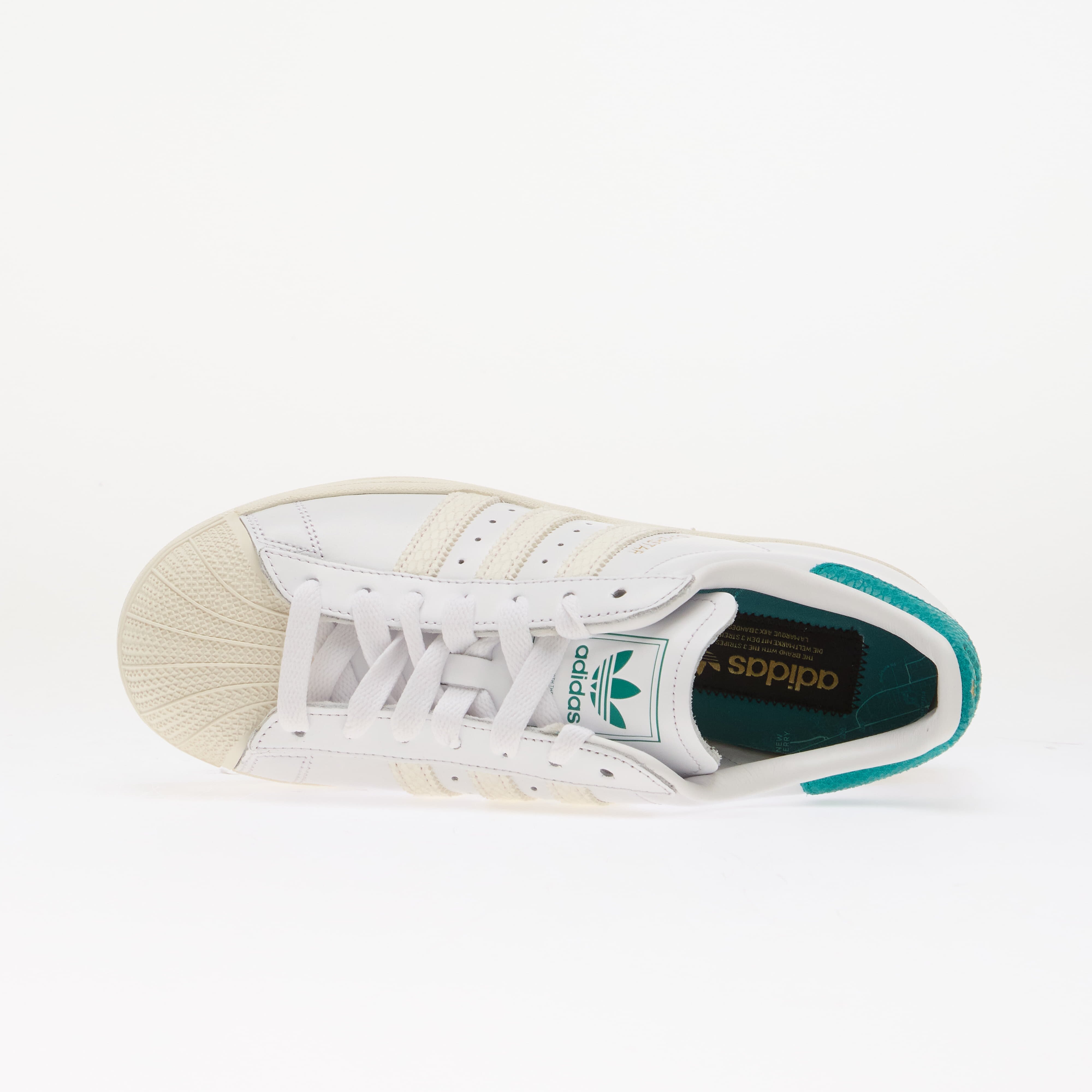 adidas Originals Обувки adidas Superstar II Ftwr White/ Equipment Green/ Off White
