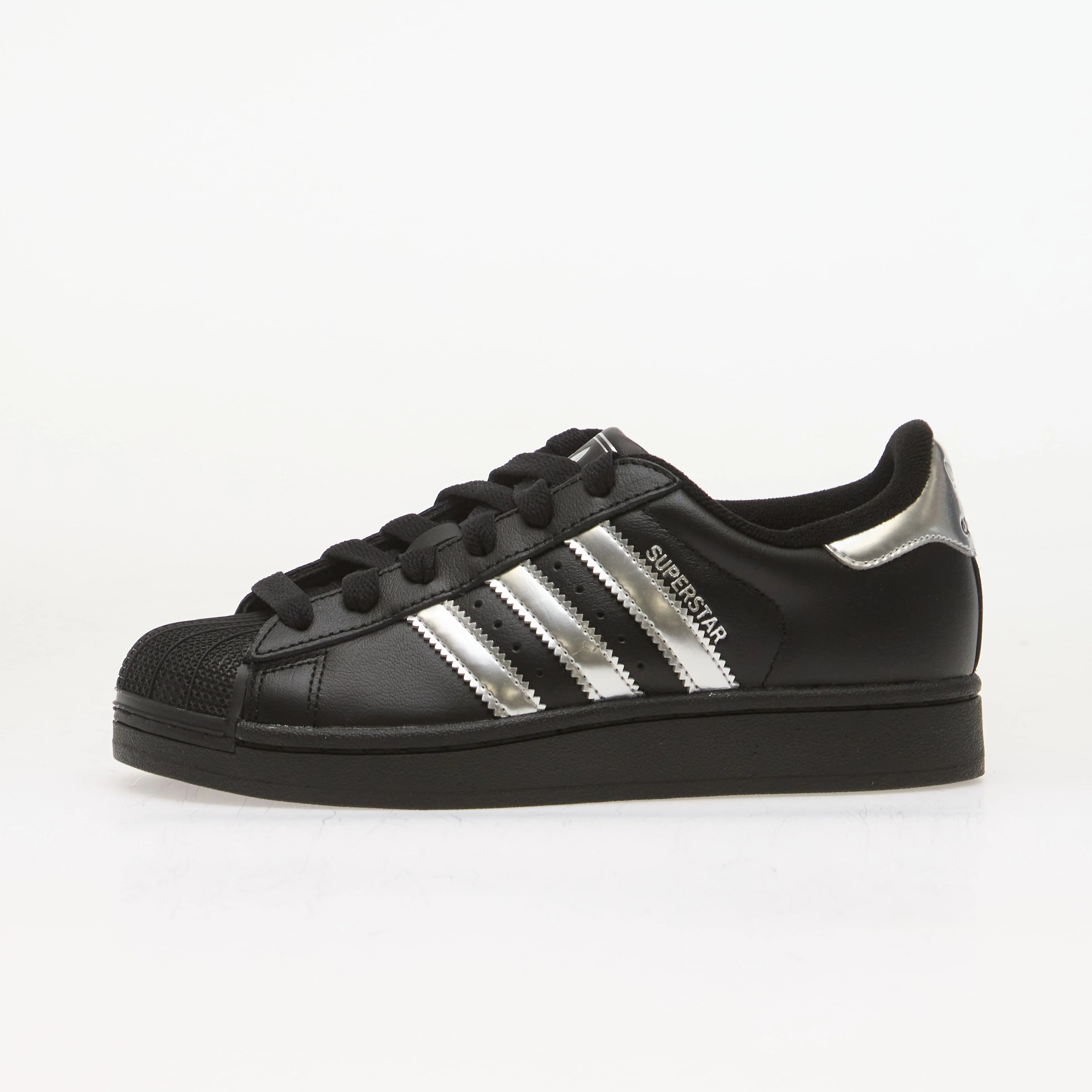adidas Originals Обувки adidas Superstar II Kids Core Black/ Silver Met./ Off White